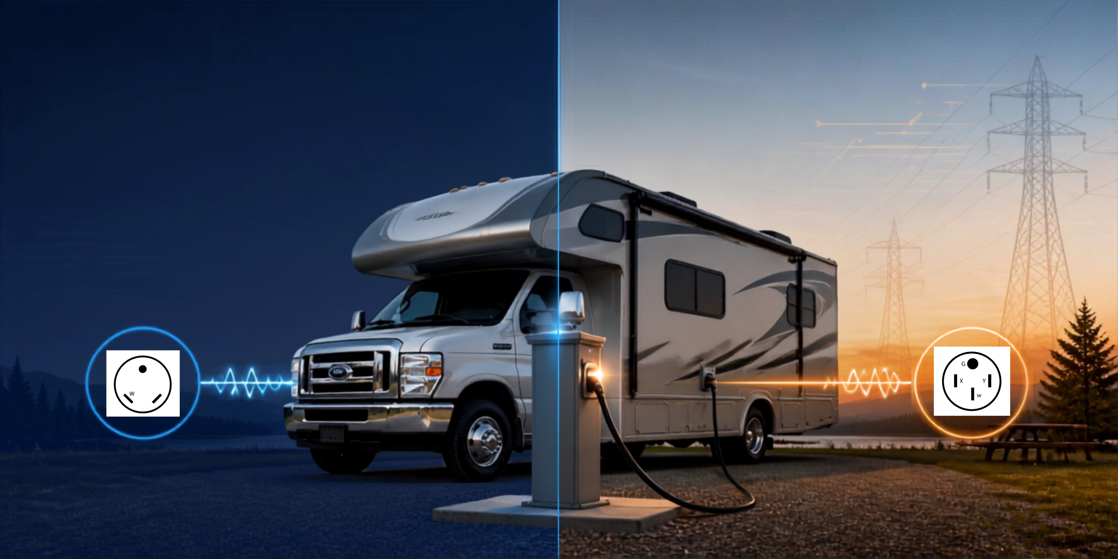 Is RV Power 110V or 220V?