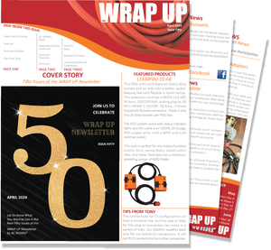 Celebrate FIFTY Issues of the WRAP UP Newsletter