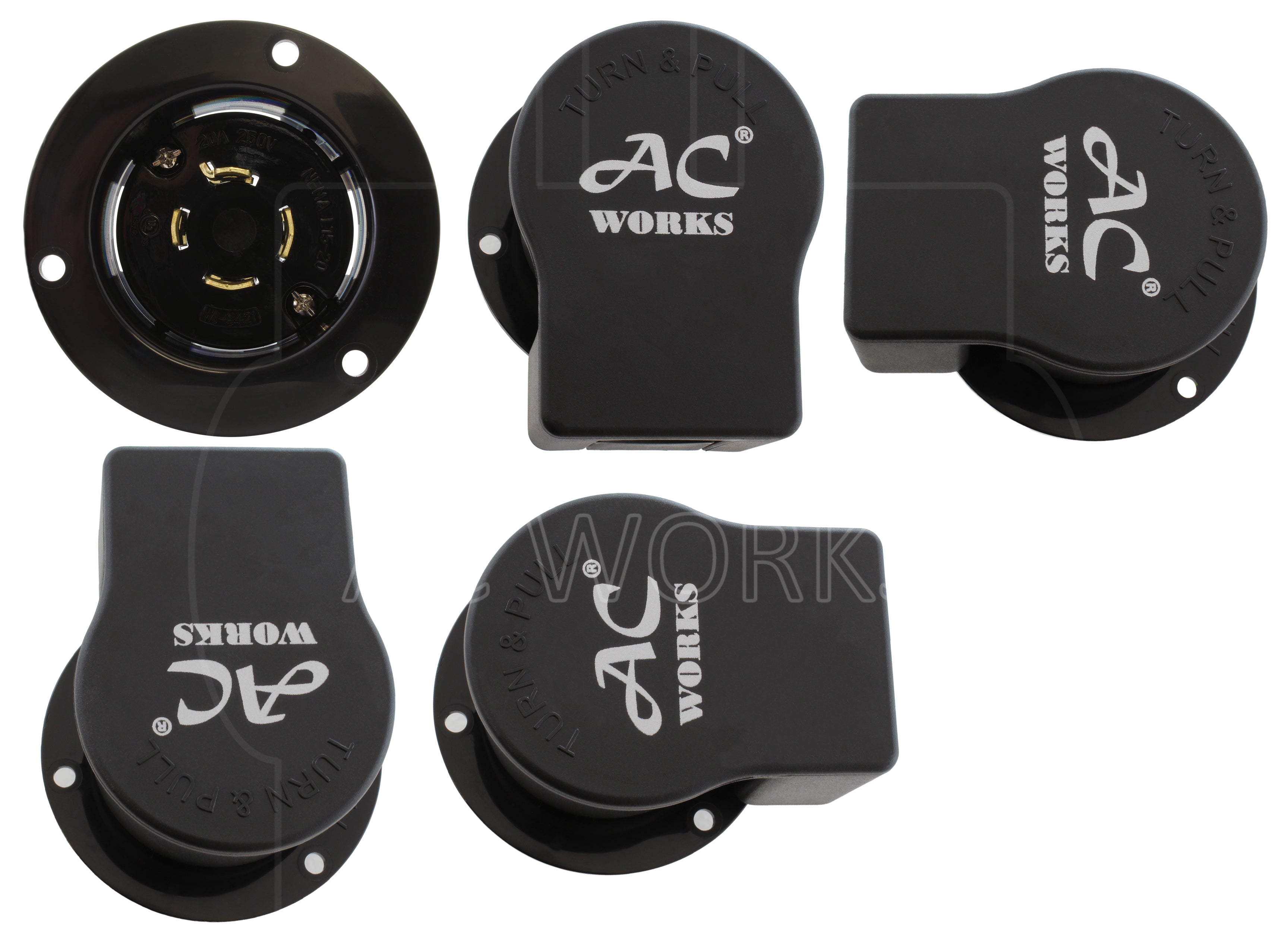 application of all angles when plugged into inlet