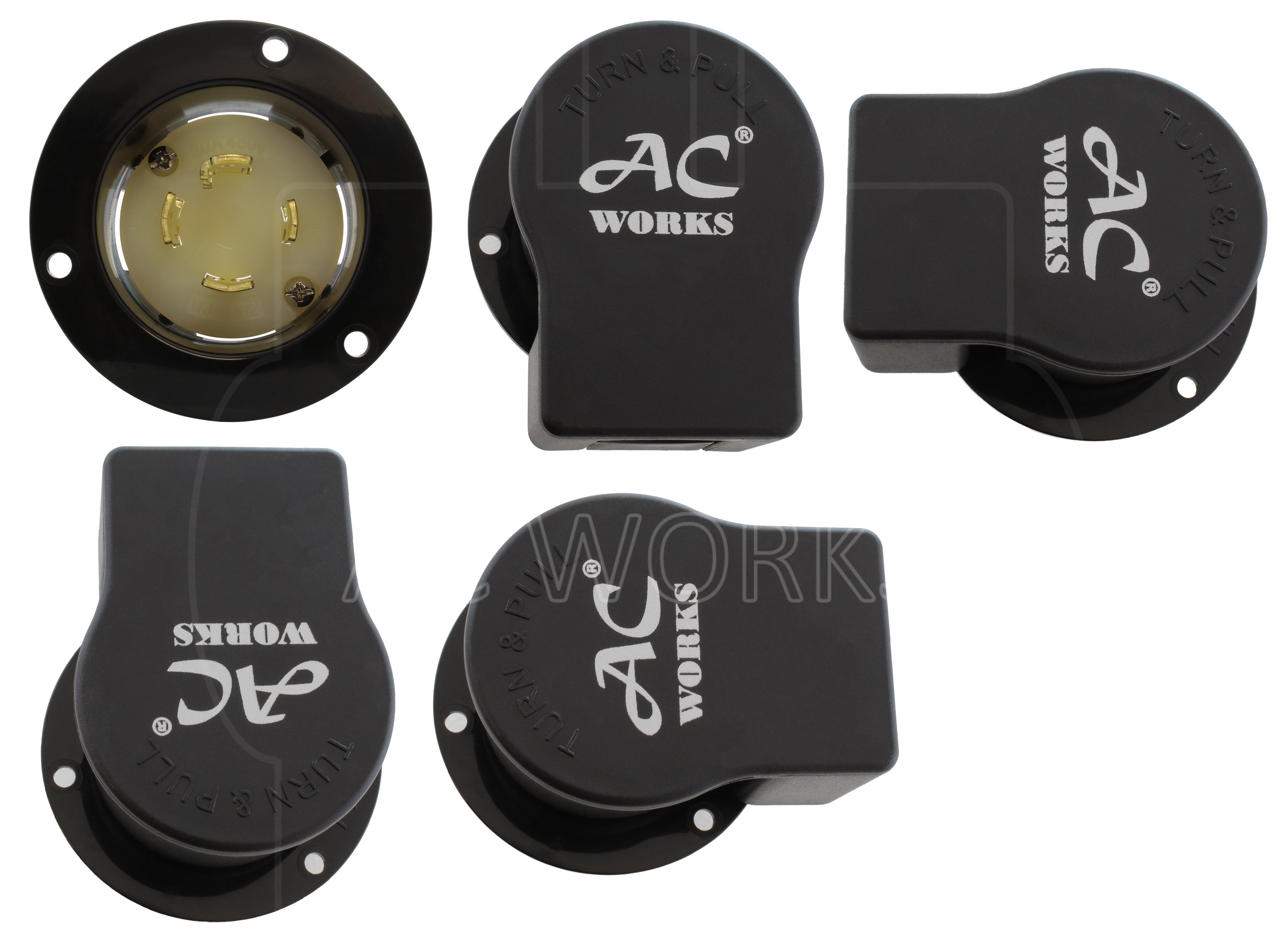 application of all angles when plugged into inlet