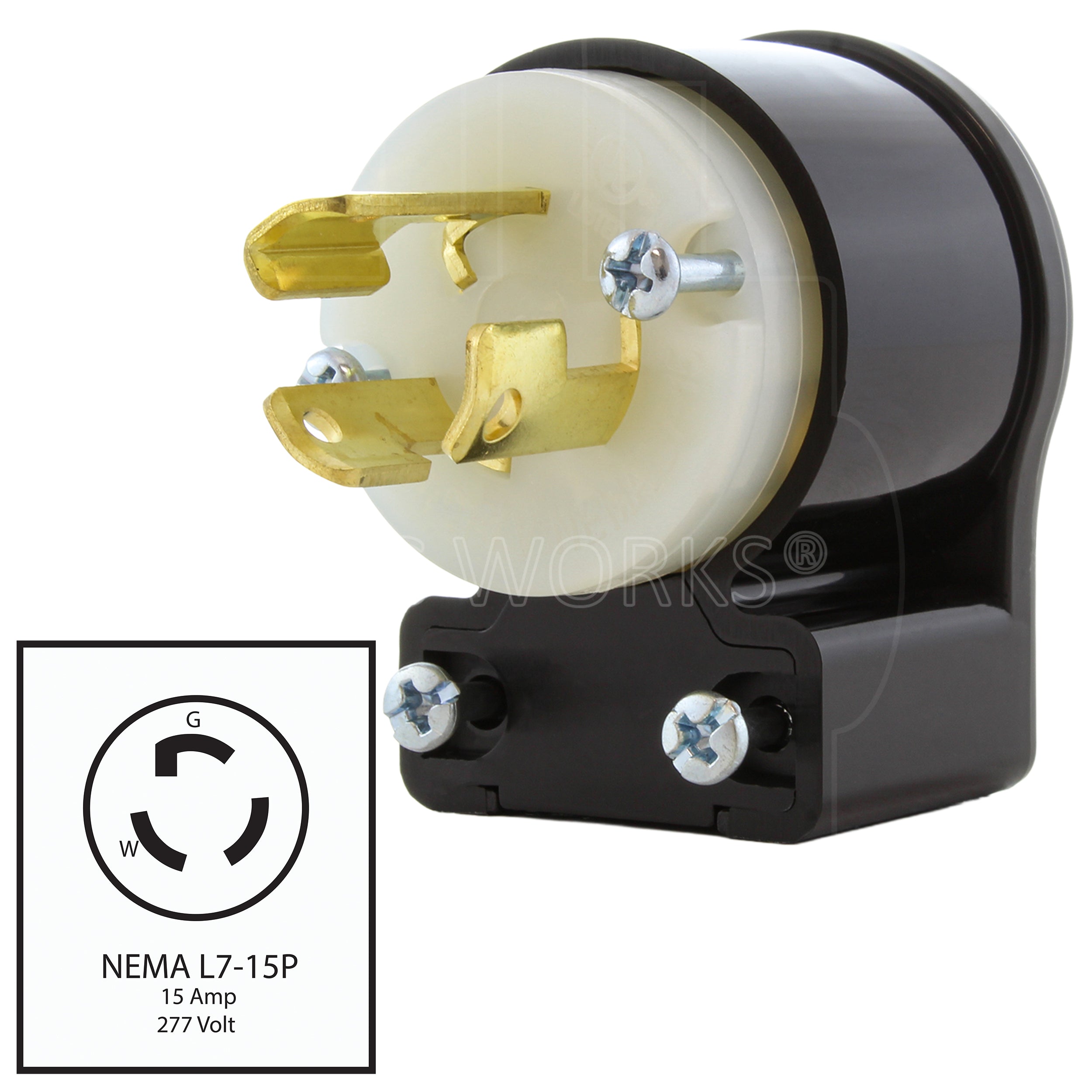 Locking Elbow Plug with NEMA