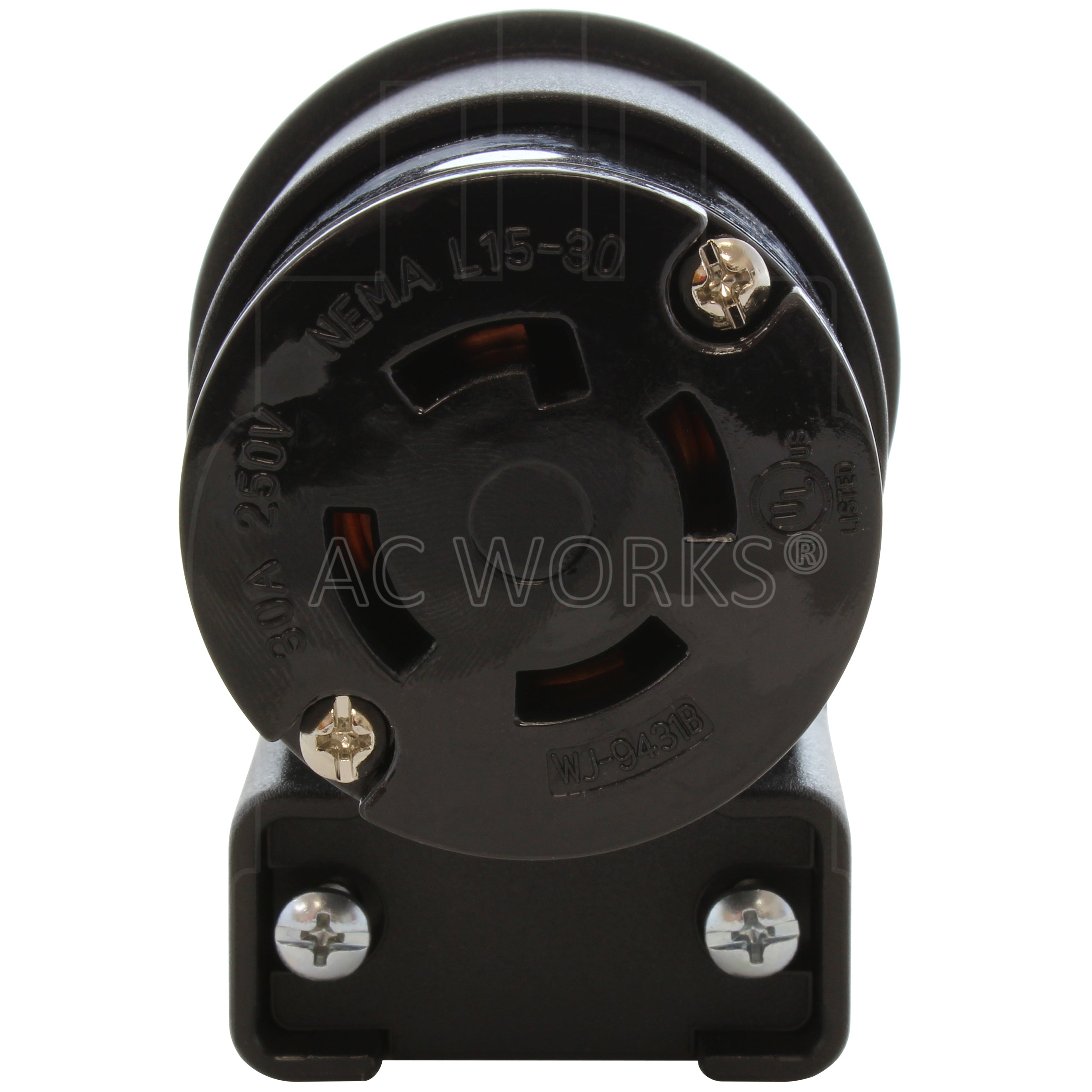 elbow locking female connector