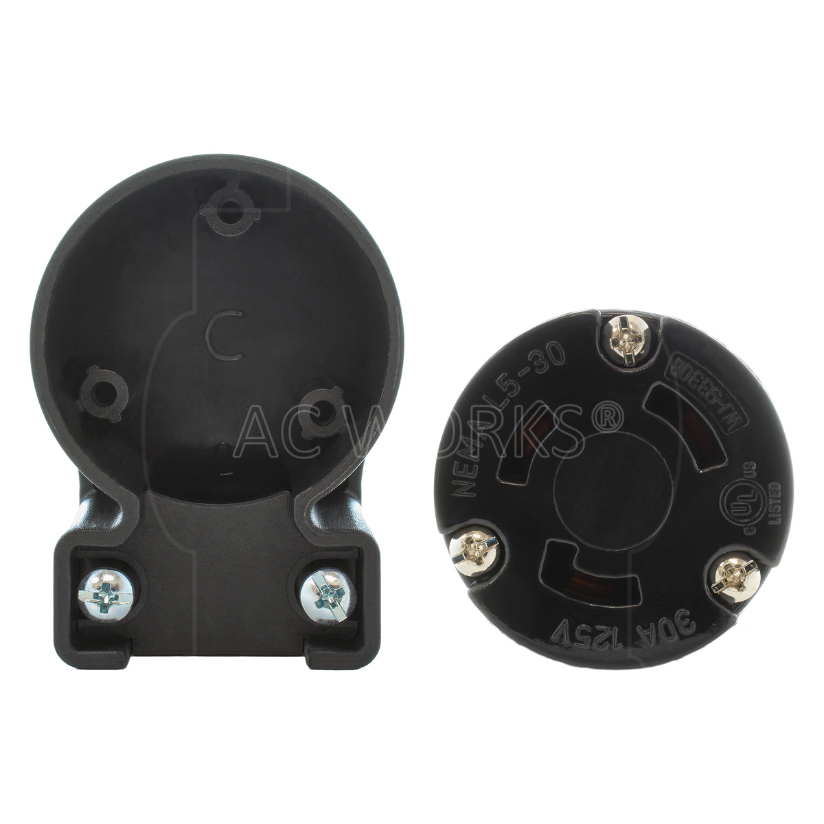 female connector with elbow case