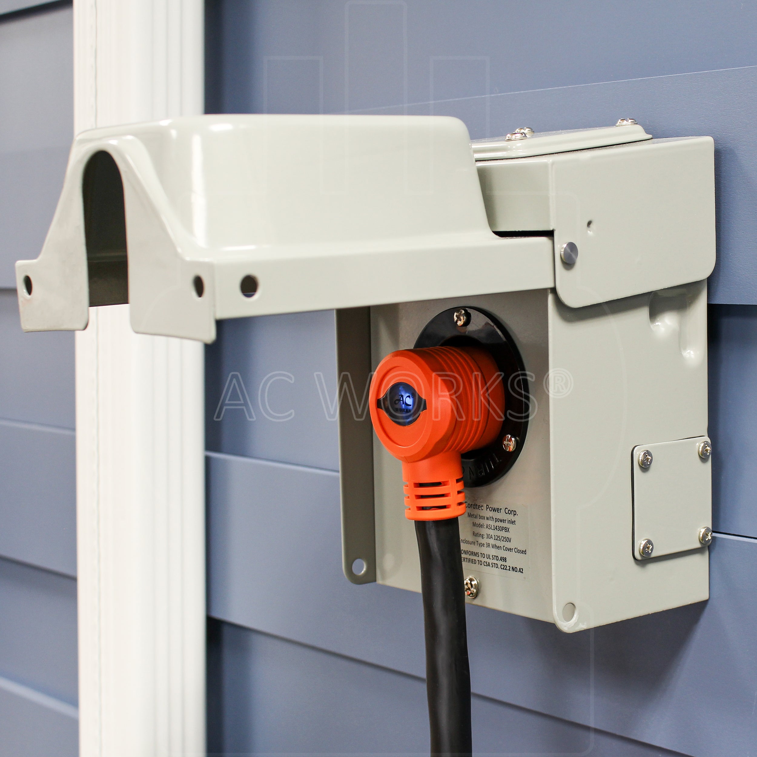 power indicator with inlet box