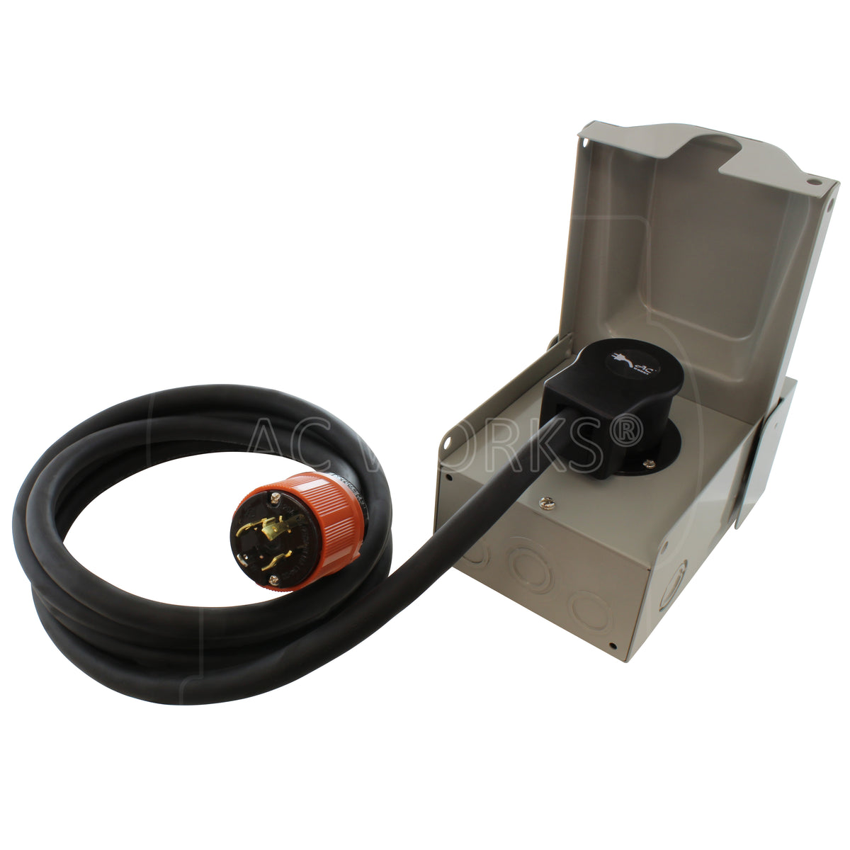 AC WORKS® Generator Emergency Power Kit with L1420 Inlet Box AC