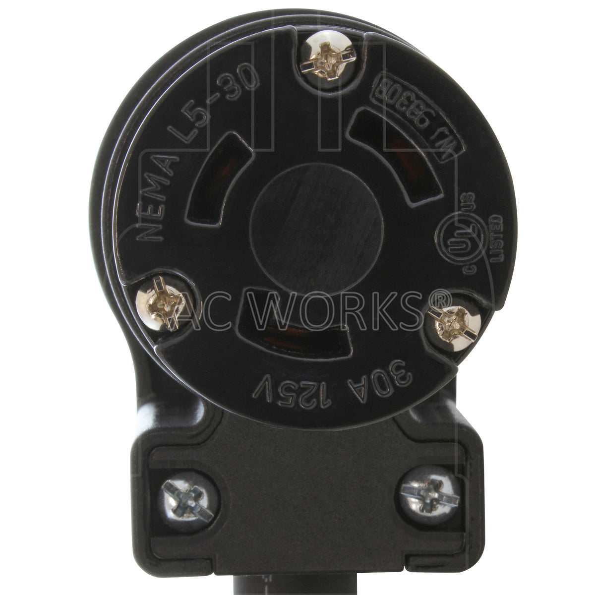elbow style locking 5-30 female connector