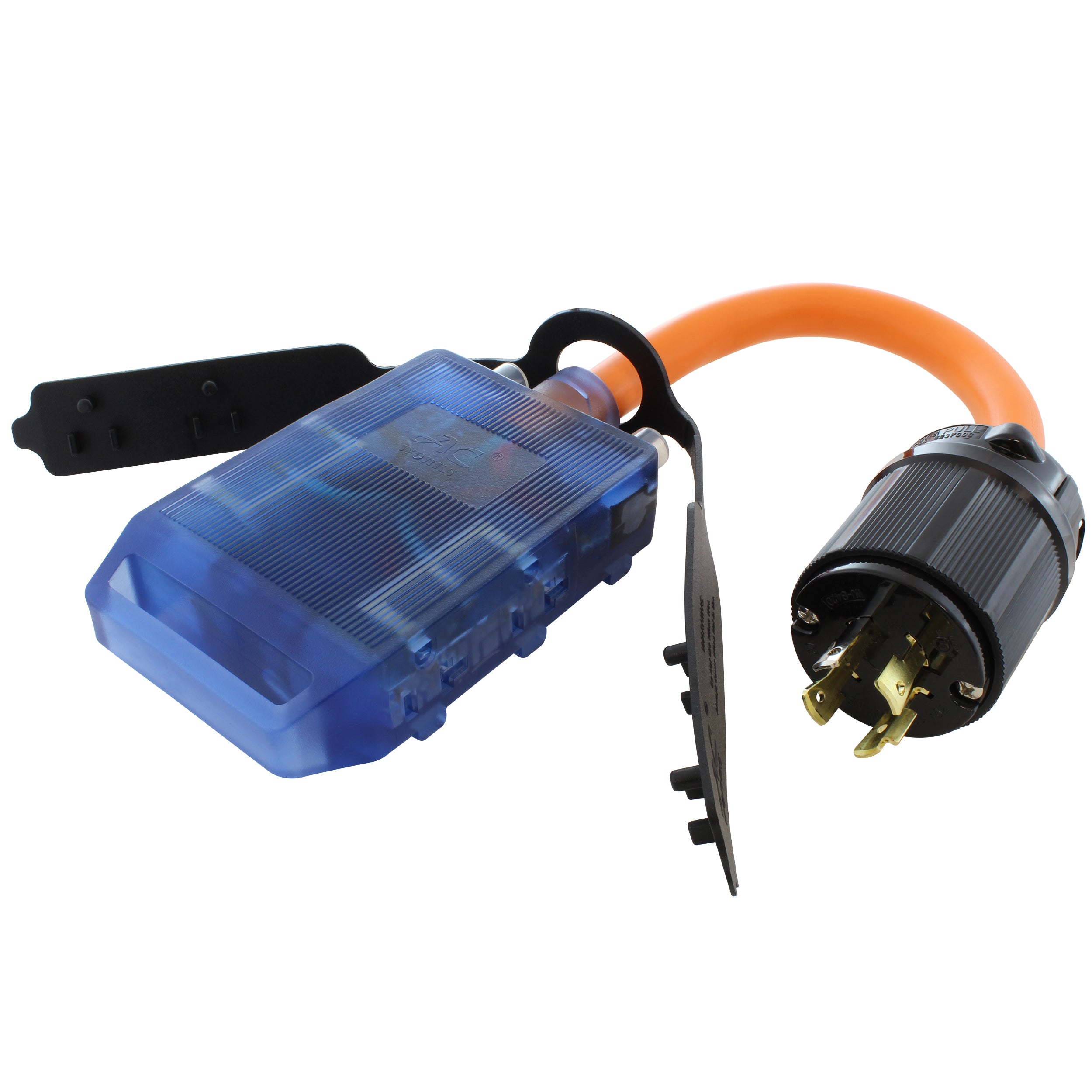 その他 RT-181453 AC WORKS® 1.5FT NEMA L14-20P 20A 4-Prong Generator to Household