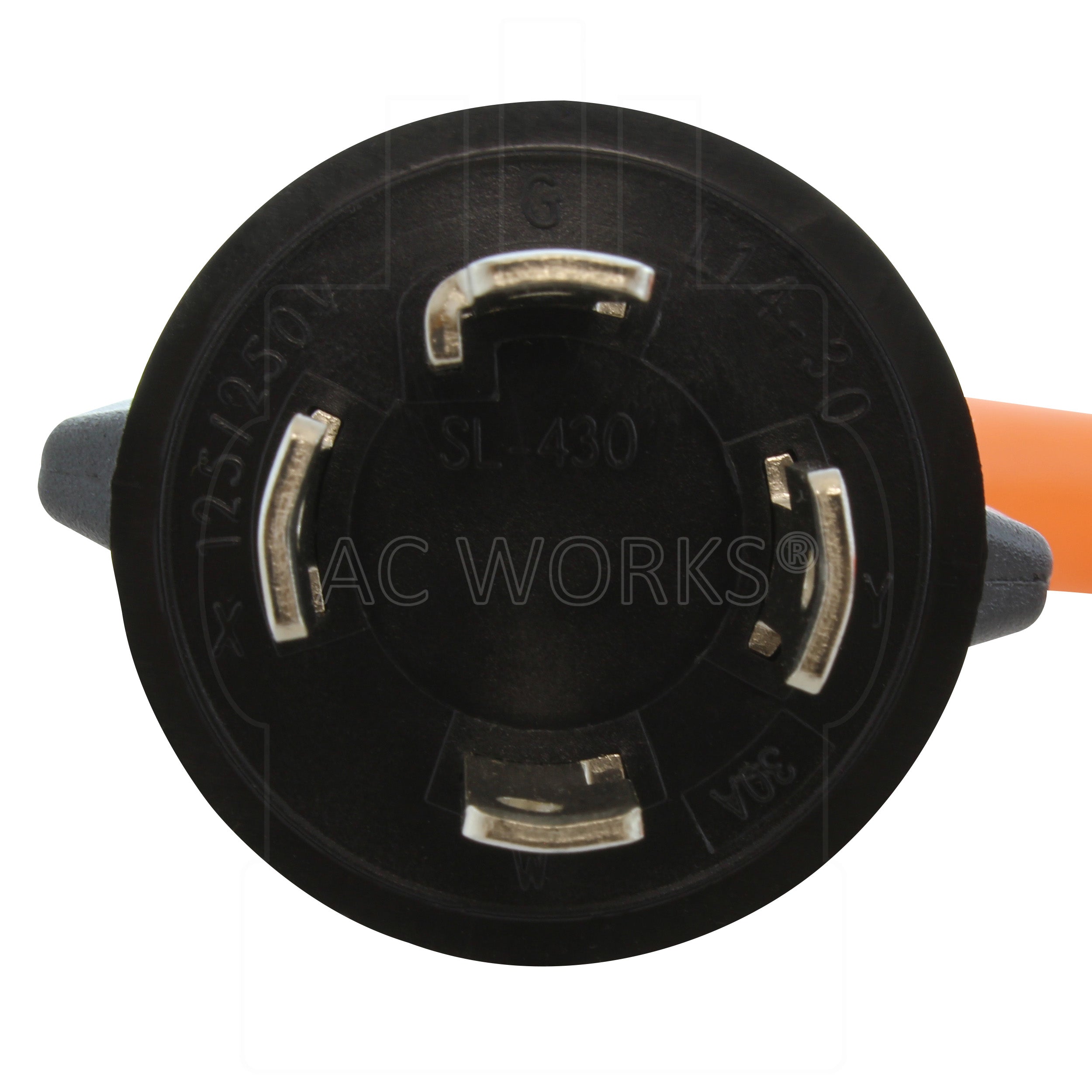 NEMA L14-30P 30A 125/250V male plug