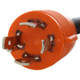 NEMA L14-30P 30A 125/250V 4-prong locking plug