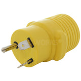 yellow RV adapter with CSA approval