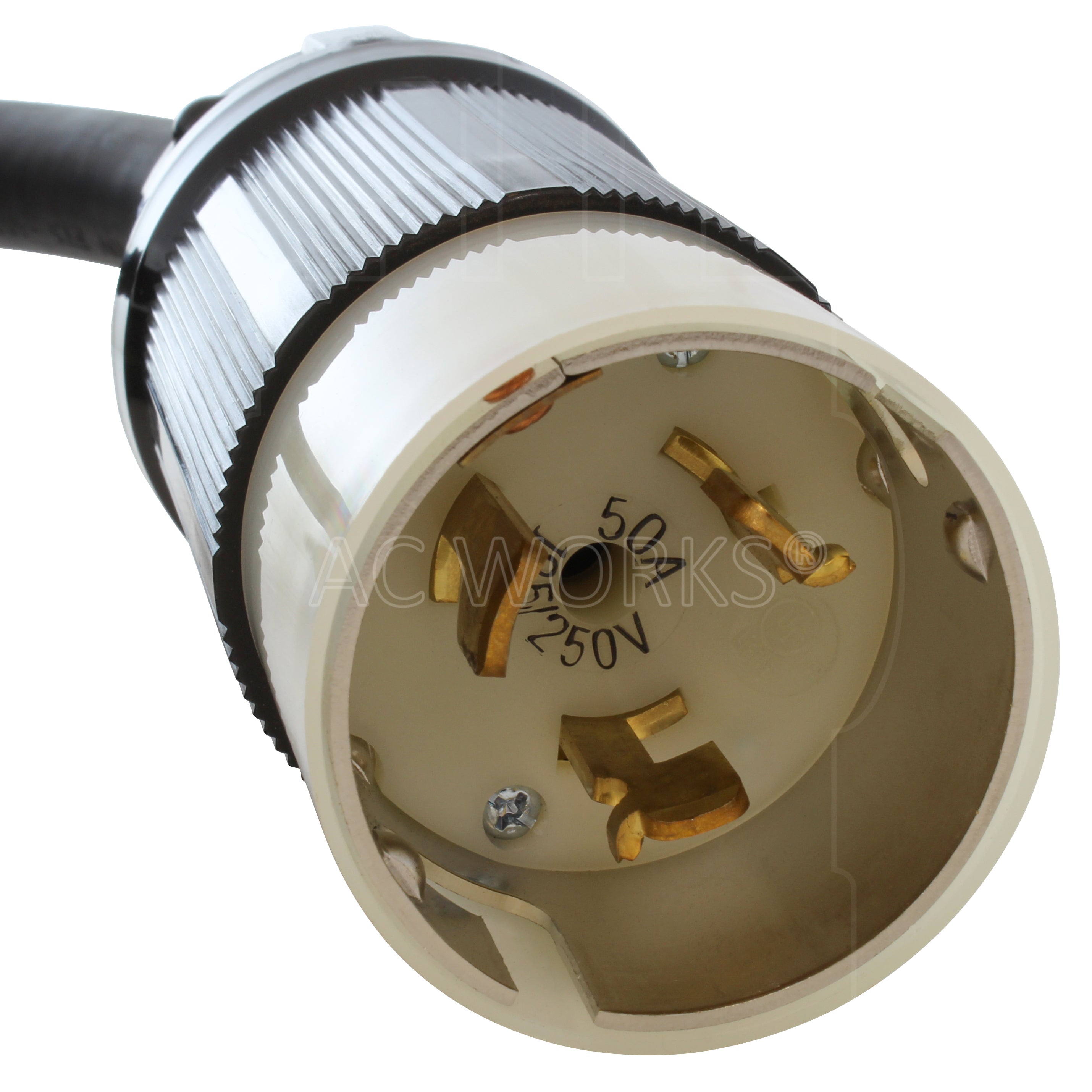 NEMA SS2-50, 4-wire male plug