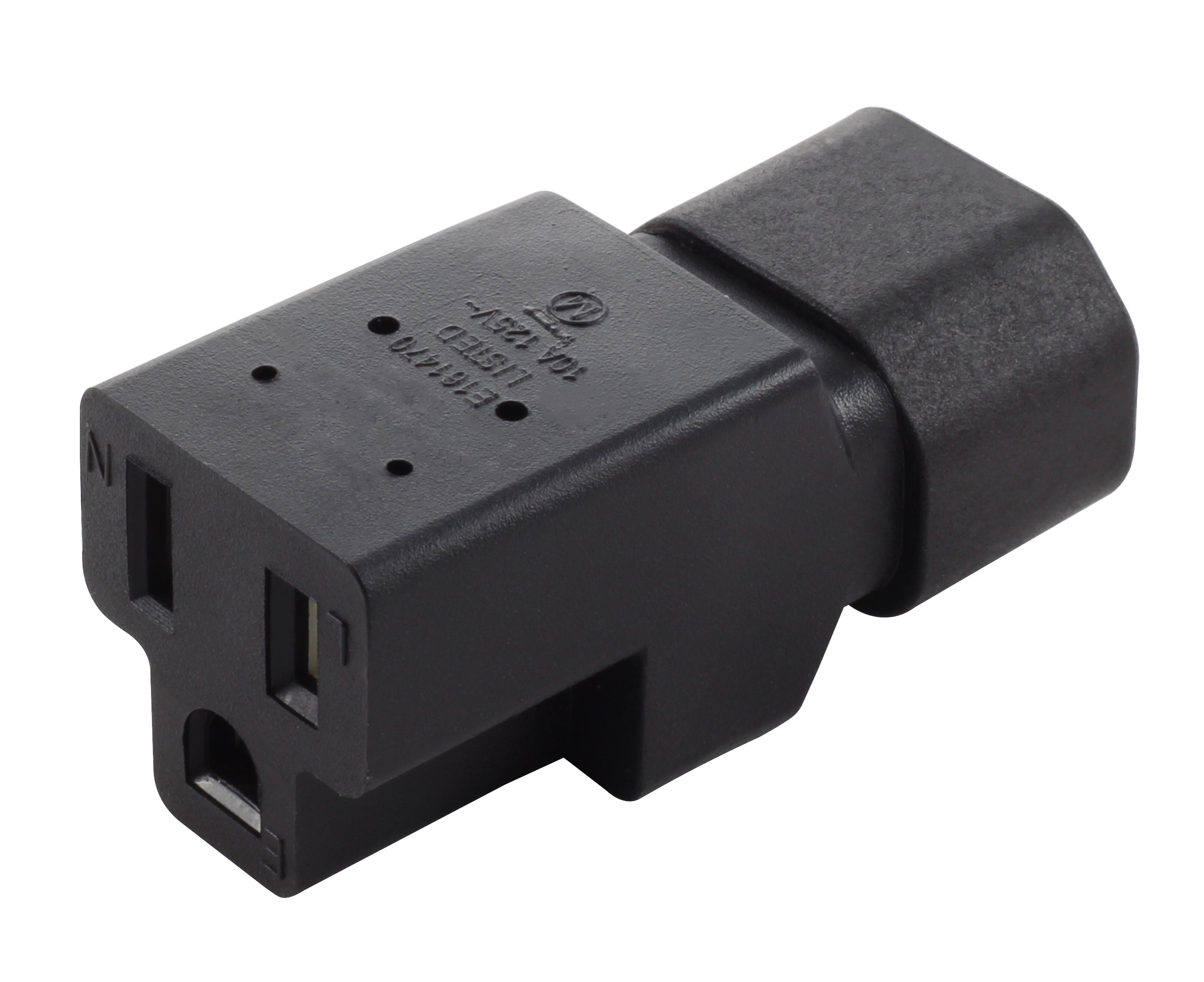 C14 naar C13 kabel - ACT - 2 meter (Rechts, IEC lock) ACT C14 naar C13 kabel - ACT - 2 meter (Rechts, IEC lock) ACT