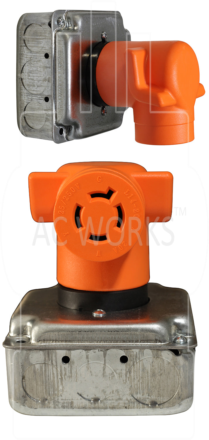 AD1450L1420 AC WORKS® RV, Range, or Generator Outlet Adapter.