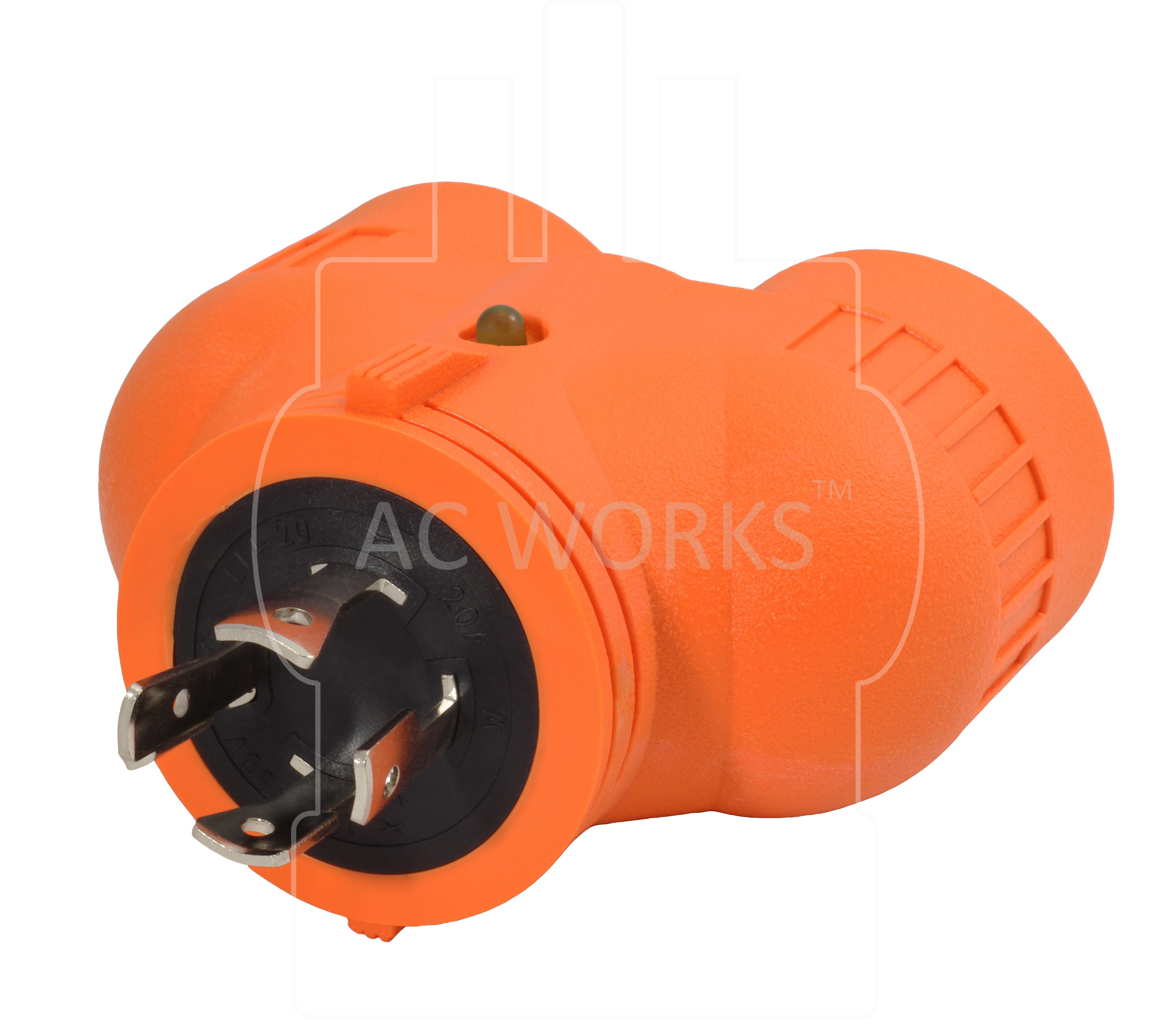 NEMA L14-20P, L1420 plug, 4-prong locking plug, 20 amp locking plug,