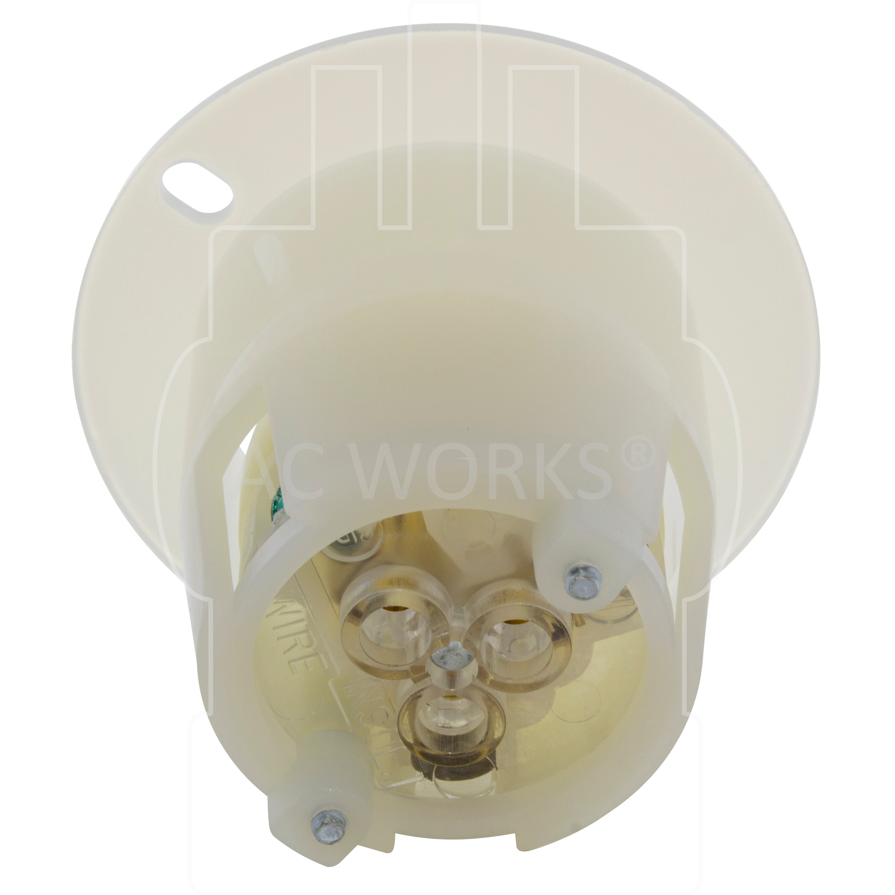 3-Wire easy to install male inlet