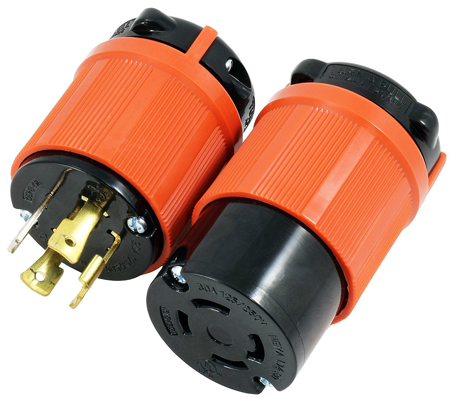 Generator RV AC Plug NEMA L14-30 30 AMP 120V 220V Lock Plug Connector BT Generator RV AC Plug NEMA L14-30 30 AMP 120V 220V Lock Plug Connector BT