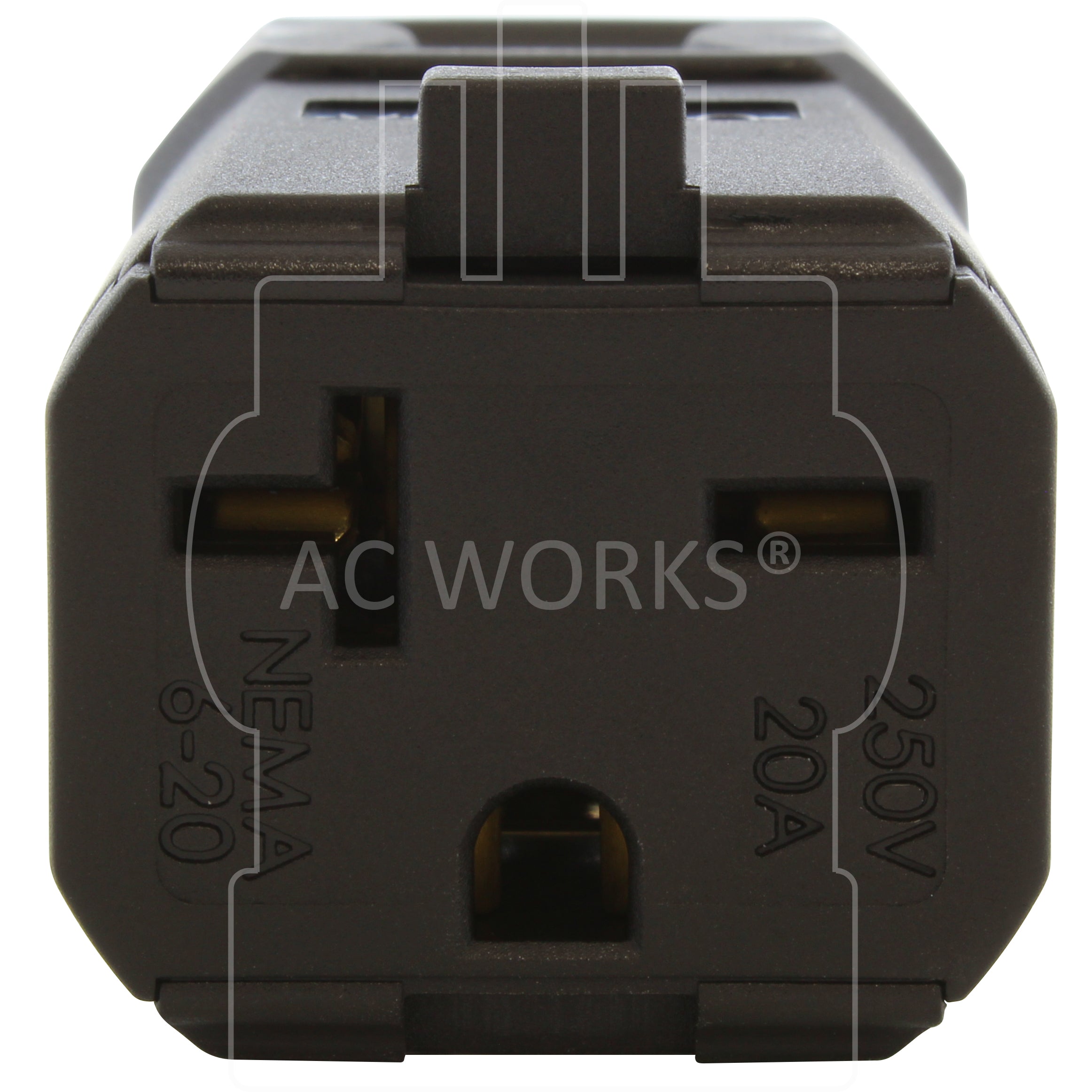 NEMA 6-20 20A 250V t-blade connector