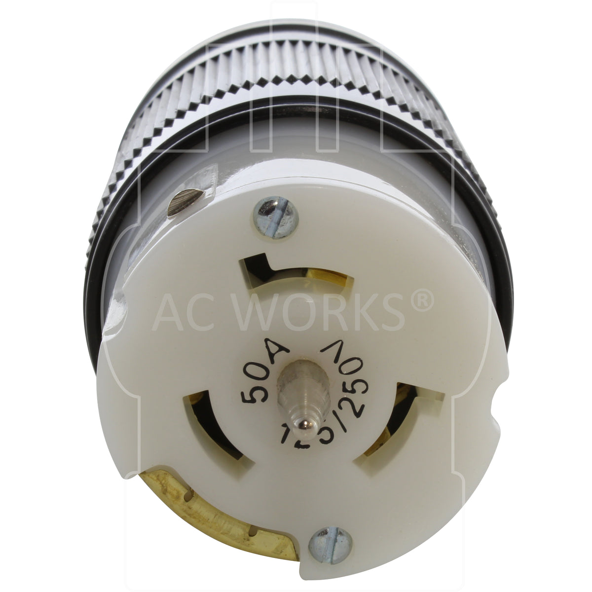 AC WORKS® [CS6364] California Standard CS6364 50A 125/250V 4-Prong Locking  Female Connector