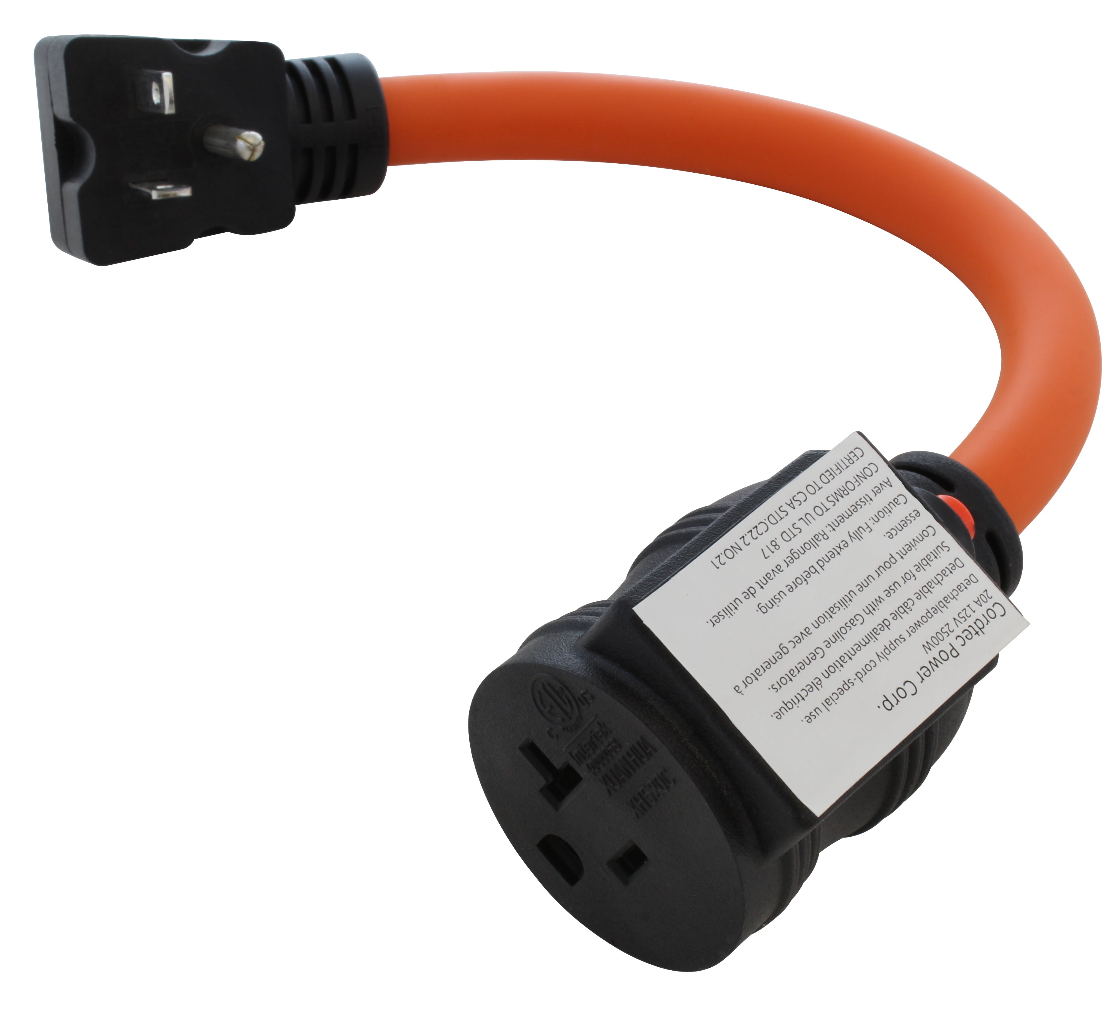 約2500個NECアナログ マルチプレクサ UPD5205G-E1新品同様未使用 NEMA 5-20 Outlet Extender with 20 Amp Breaker | AC WORKS® 1.5FT 20