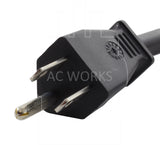 AC Works, NEMA 5-15P, 5-15P, 515P, household plug, regular household plug