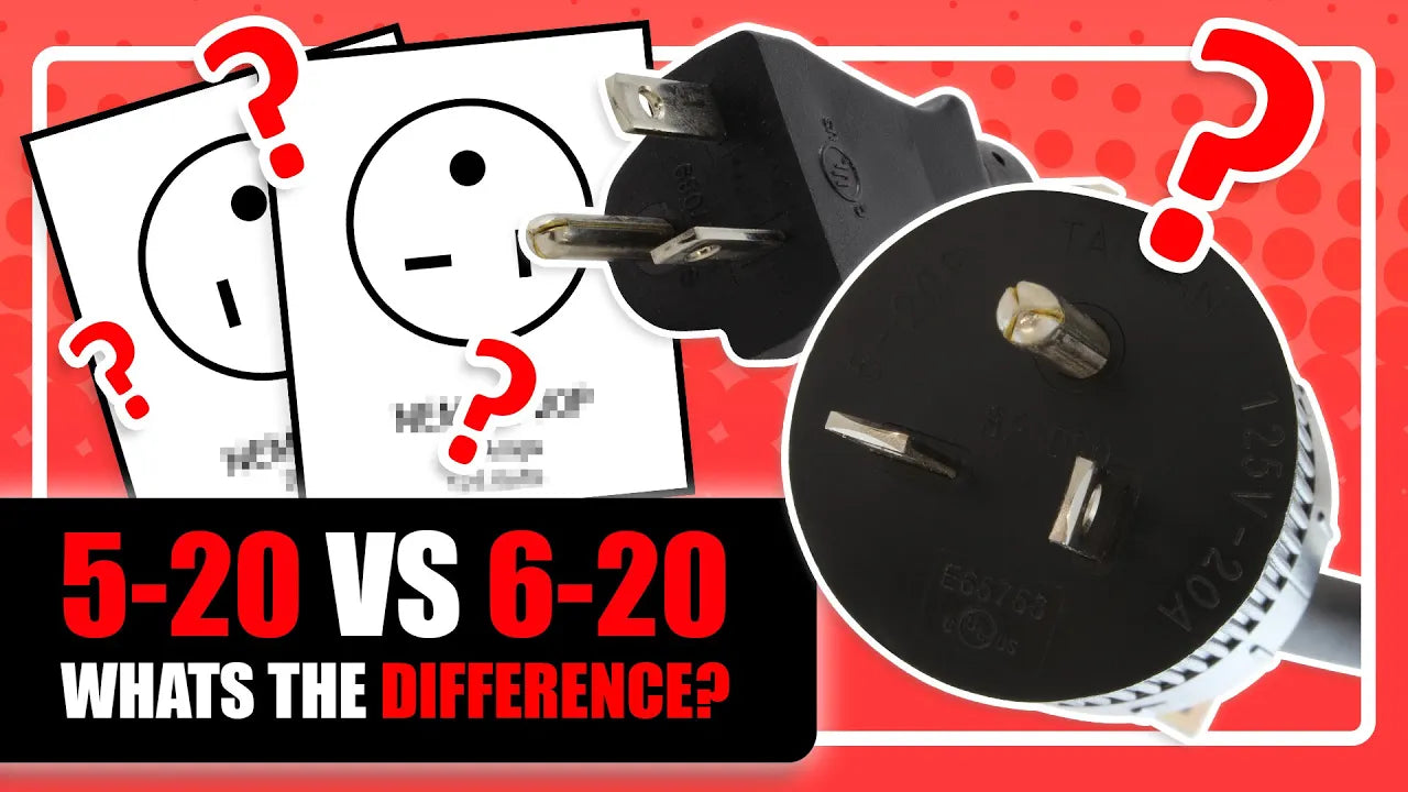 Understanding the Difference Between NEMA 5-20 and NEMA 6-20 Plugs