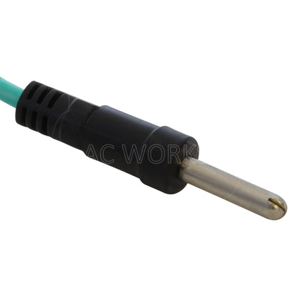 AC WORKS® [1030YCB520] 30A 125/250V NEMA 10-30 3-Prong Dryer Plug to Two NEMA 5-20 Household Connections with 20A Breakers