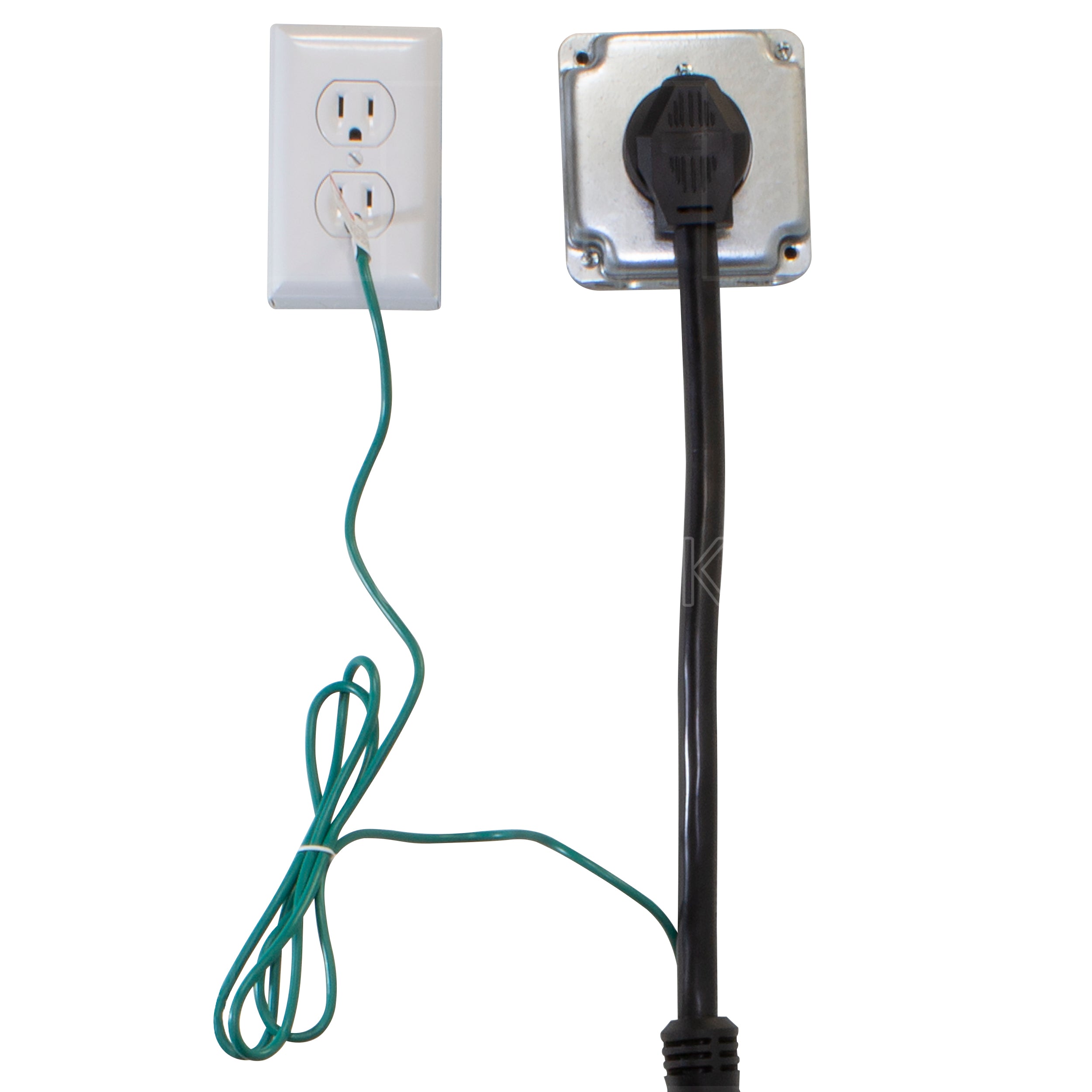 NEMA 10-30 3-Prong Dryer Plug to (2) Household With 20A Breakers