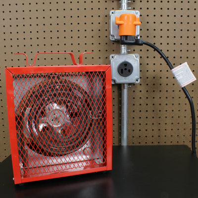 AD1030630 adapting small space heater to power outlet