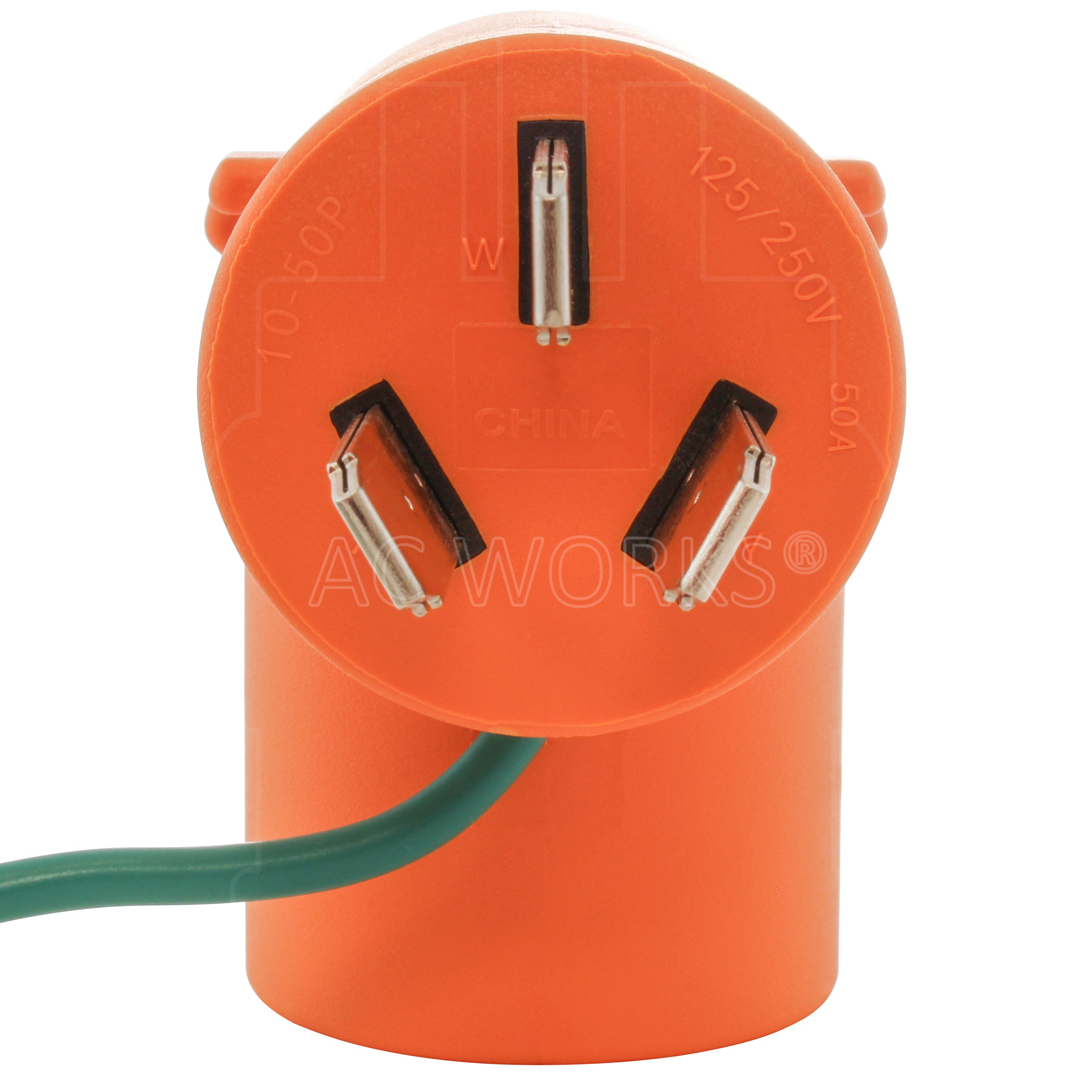 NEMA 10-50P 50A 250V male plug