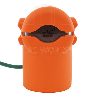 AC WORKS® [AD14301030] 4-Prong NEW Dryer Plug to 3-Prong OLD Dryer Socket Adapter