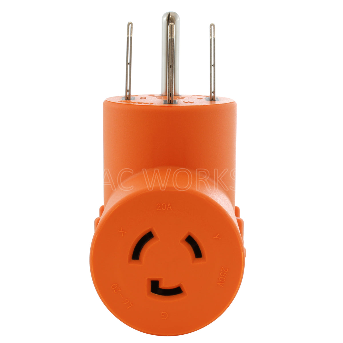 Prise Secteur NEMA 14-50P – 50A 125/250V, Lames Droites, Pour Séchoir Ou Camping-car