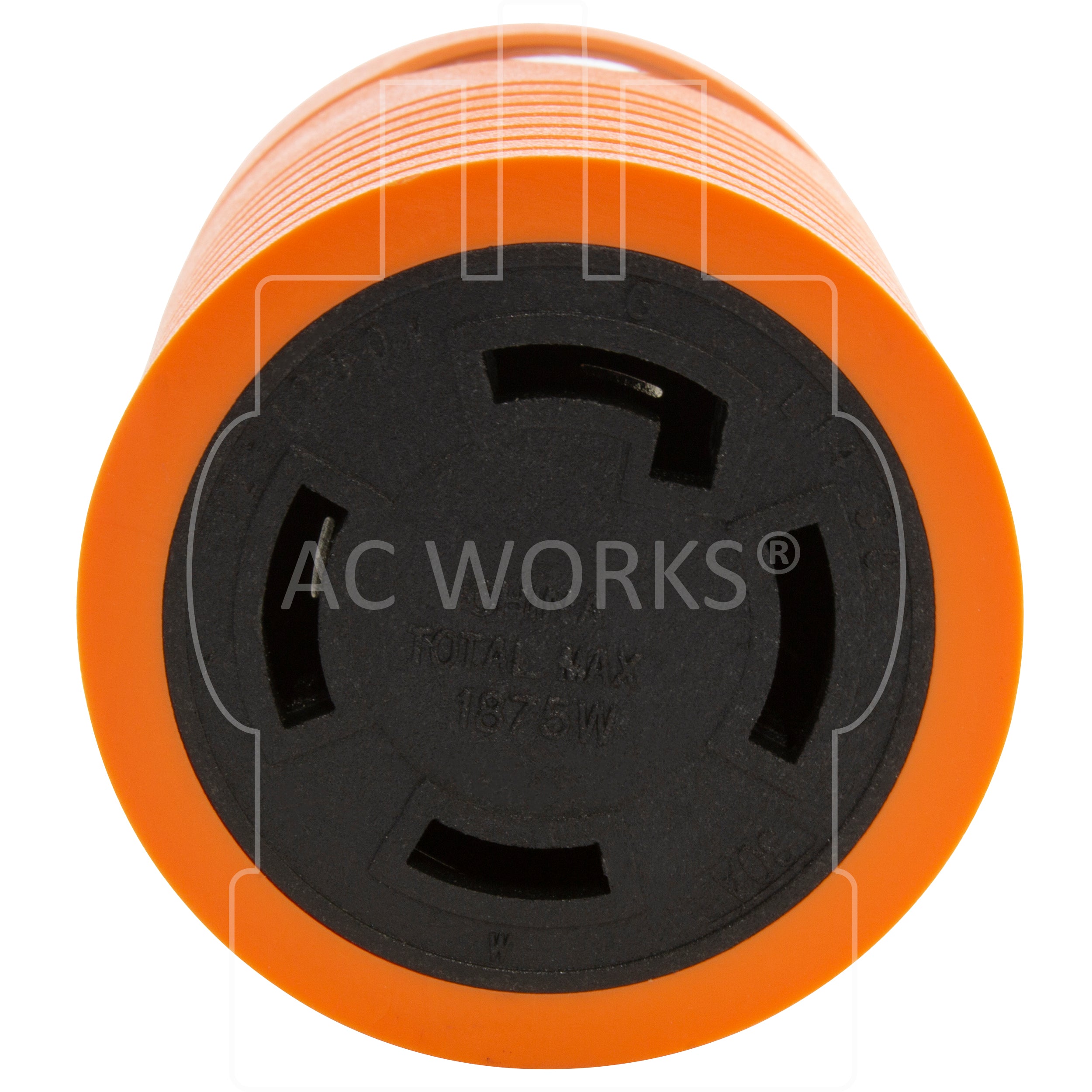 AC WORKS® [ADL1420L1430] 20A 4-Prong 125/250V L14-20P Plug to L14-30R 30A 4-Prong 125/250V Connector with cCSAus Approval