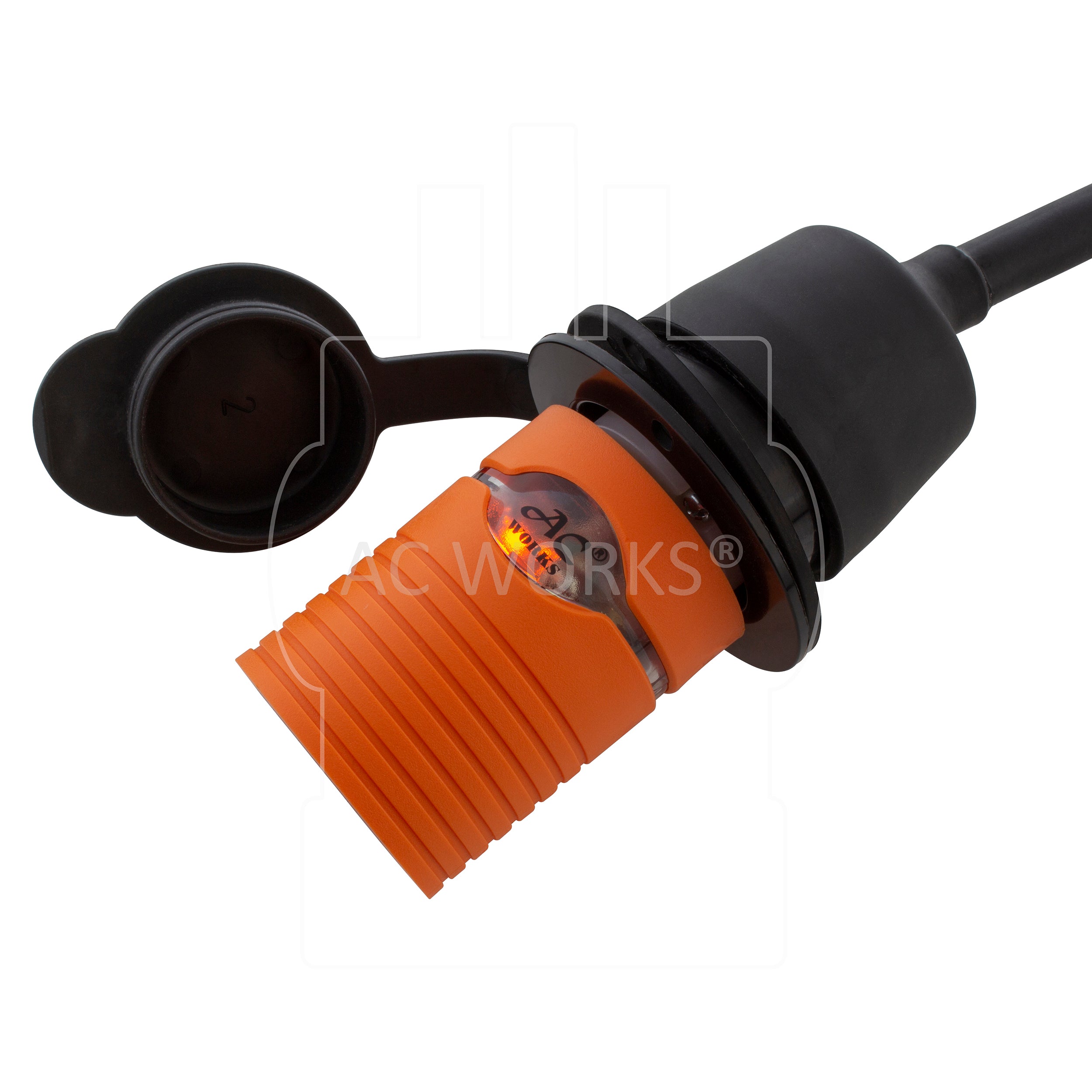 AC WORKS® [ADL1420L1430] 20A 4-Prong 125/250V L14-20P Plug to L14-30R 30A 4-Prong 125/250V Connector with cCSAus Approval