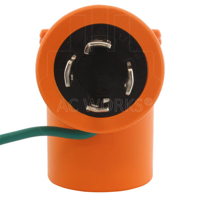 NEMA L14-30P 30A 125/250V 4-prong locking plug