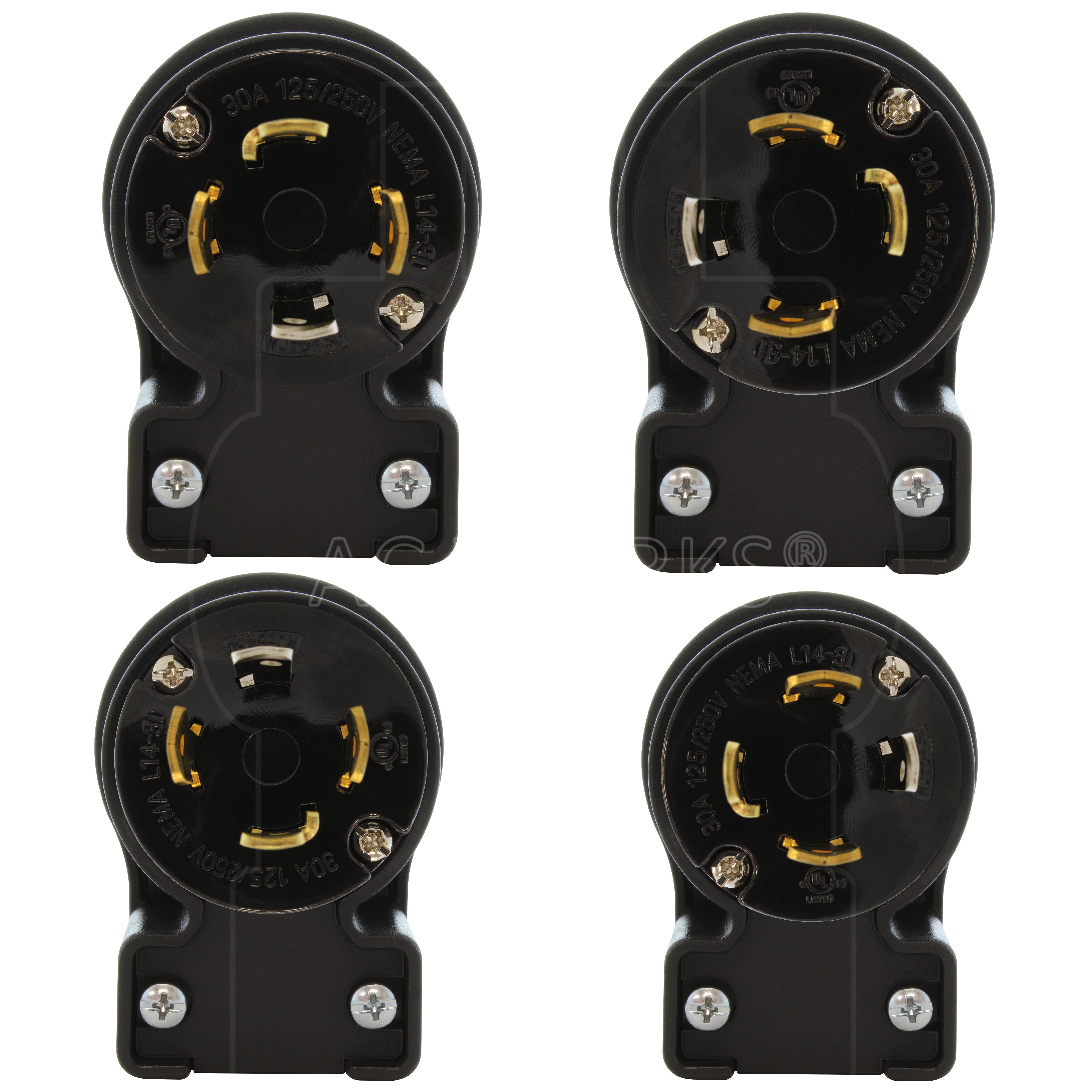 4 different angles for plug