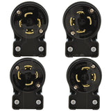 4 different angles for plug