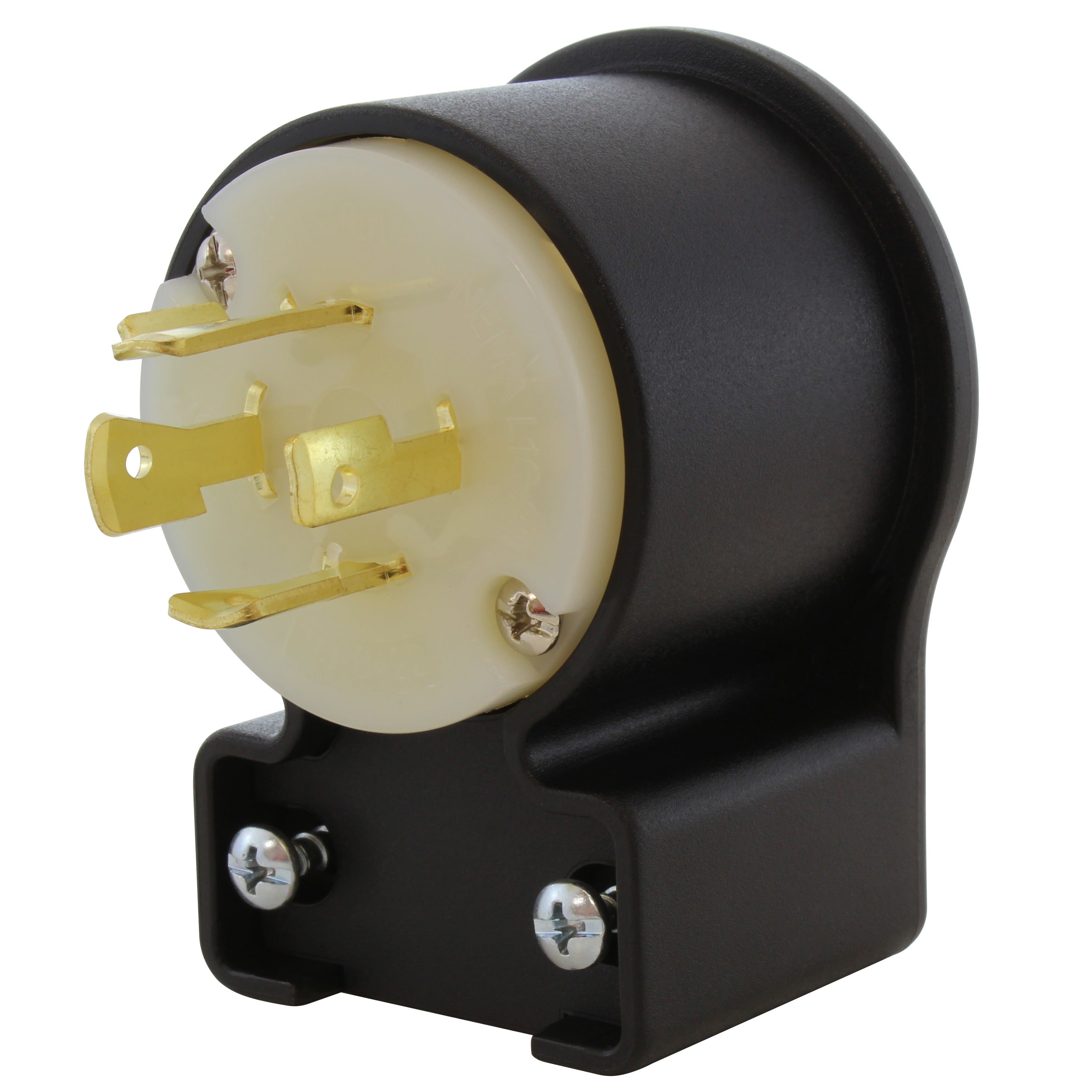 AC WORKS AC Connectors NEMA L16-20P Male Plug Assembly in Black 20-Amp 3-phase 480v NEMA L16-20p AC WORKS AC Connectors NEMA L16-20P Male Plug Assembly in Black 20-Amp 3-phase 480v NEMA L16-20p