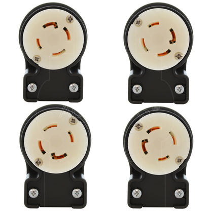 4 different angles for connector