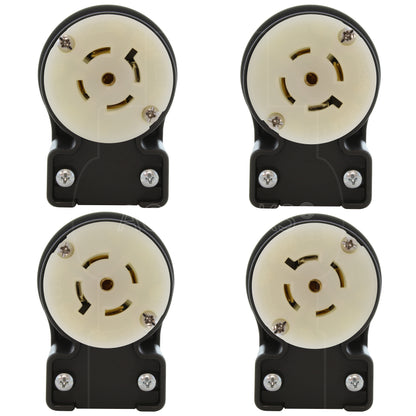 4 different angles for connector