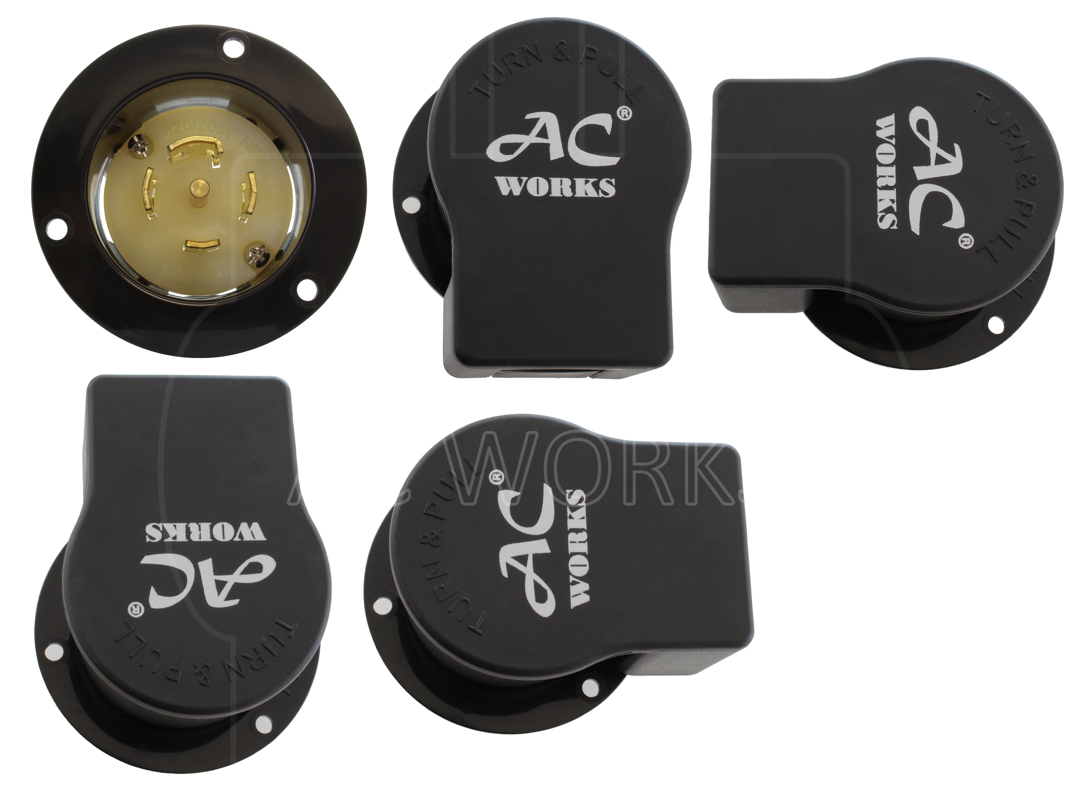 application of all angles when plugged into inlet
