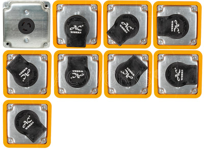 application of all angles plugged into outlet