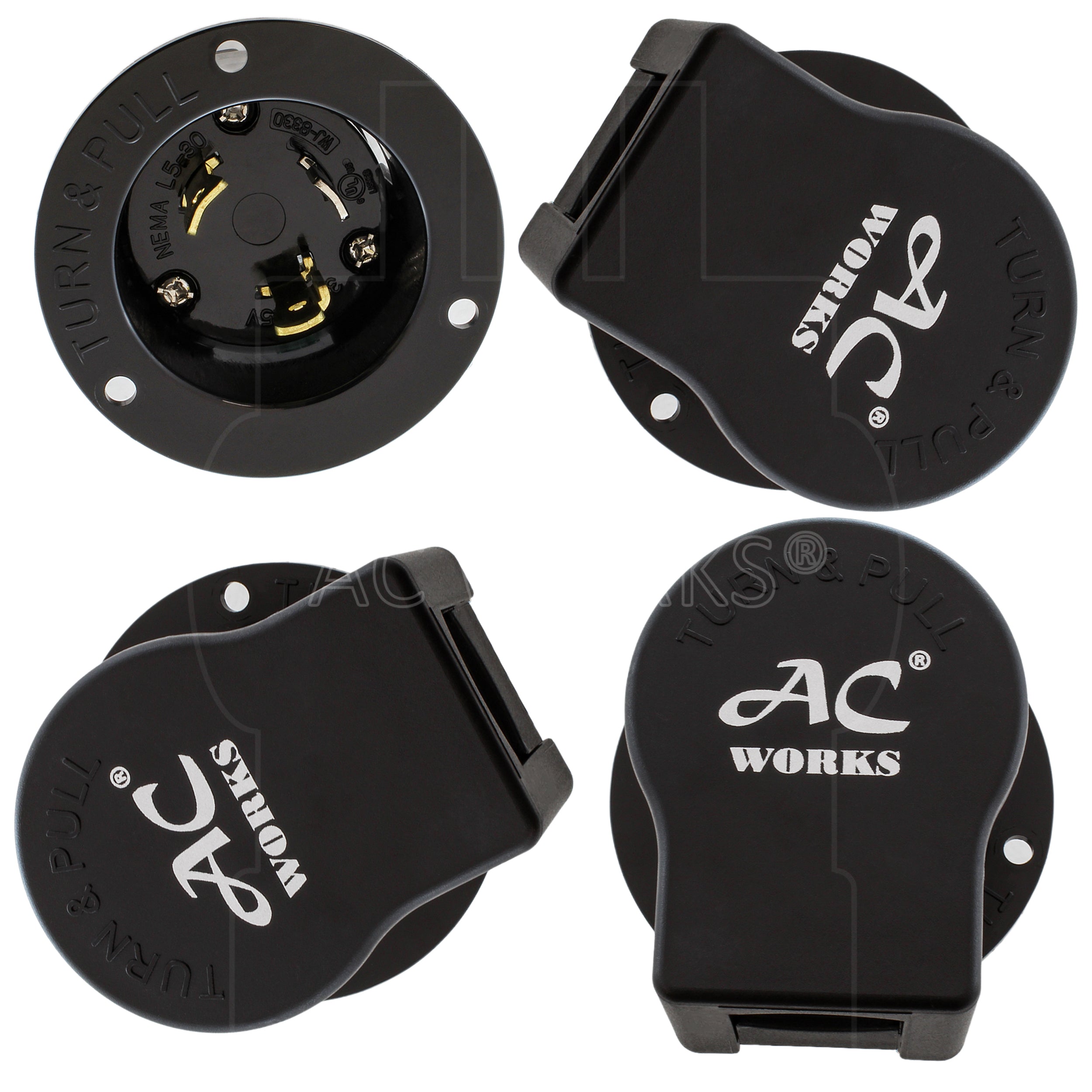 application of all angles when plugged into inlet