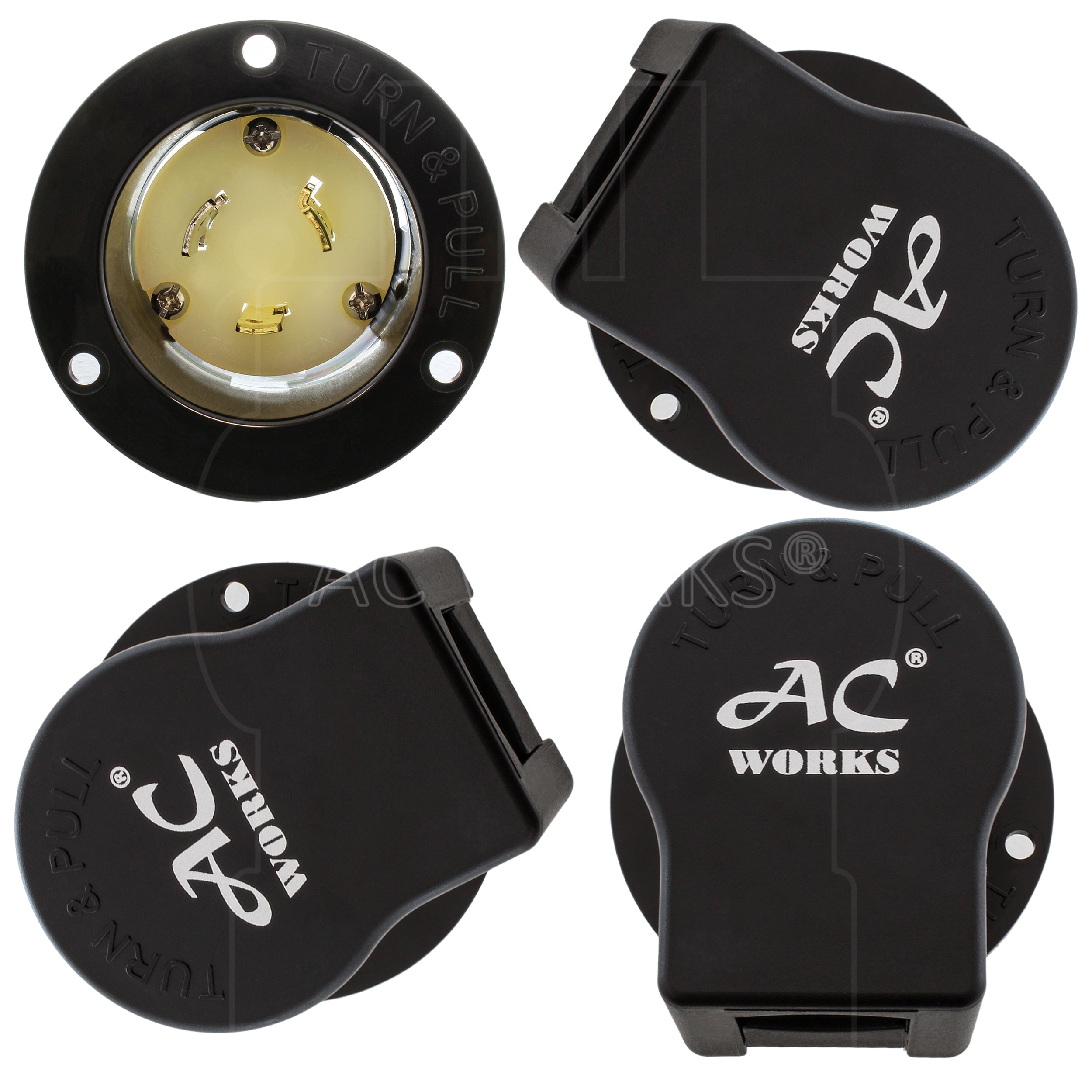 application of all angles when plugged into inlet