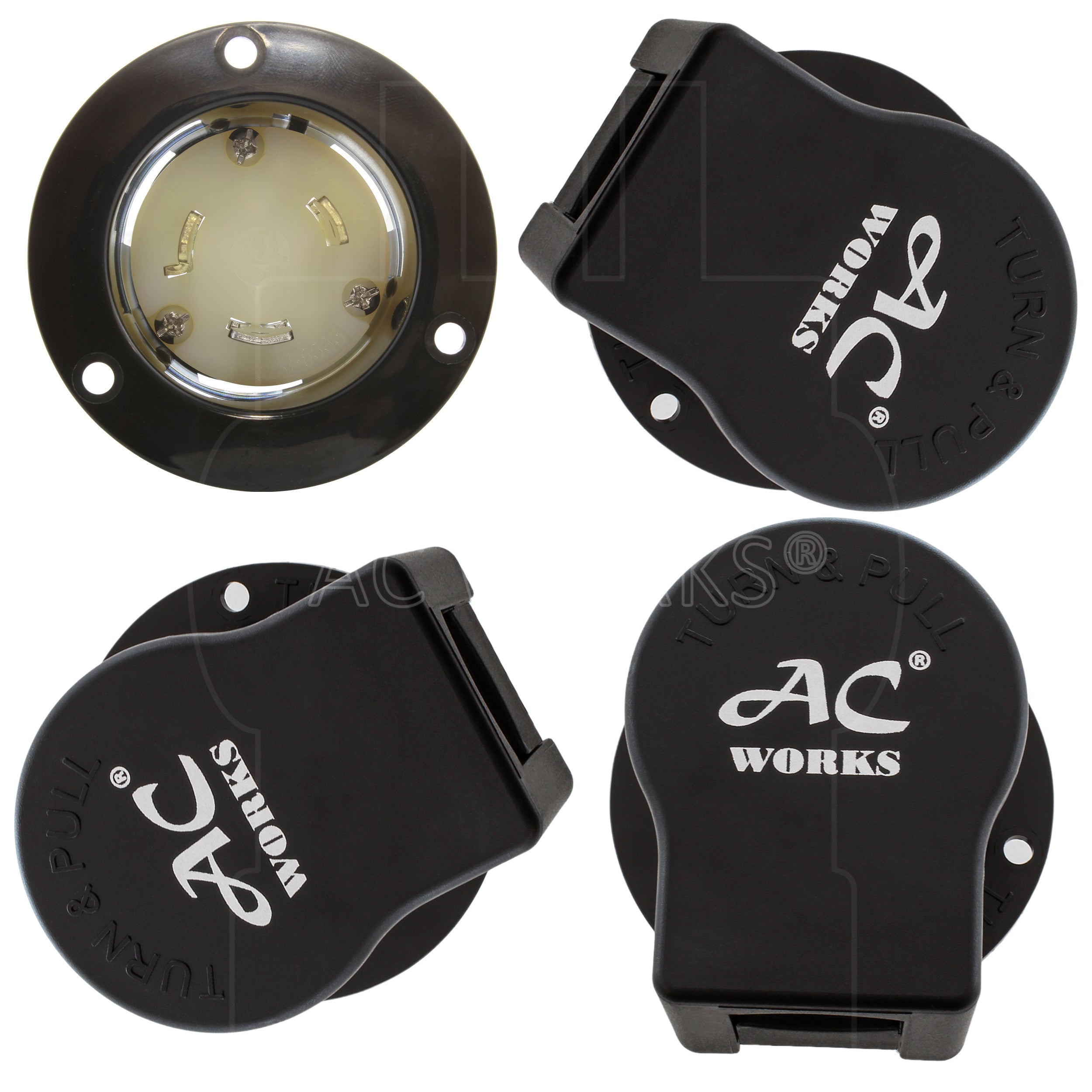 application of all angles when plugged into inlet