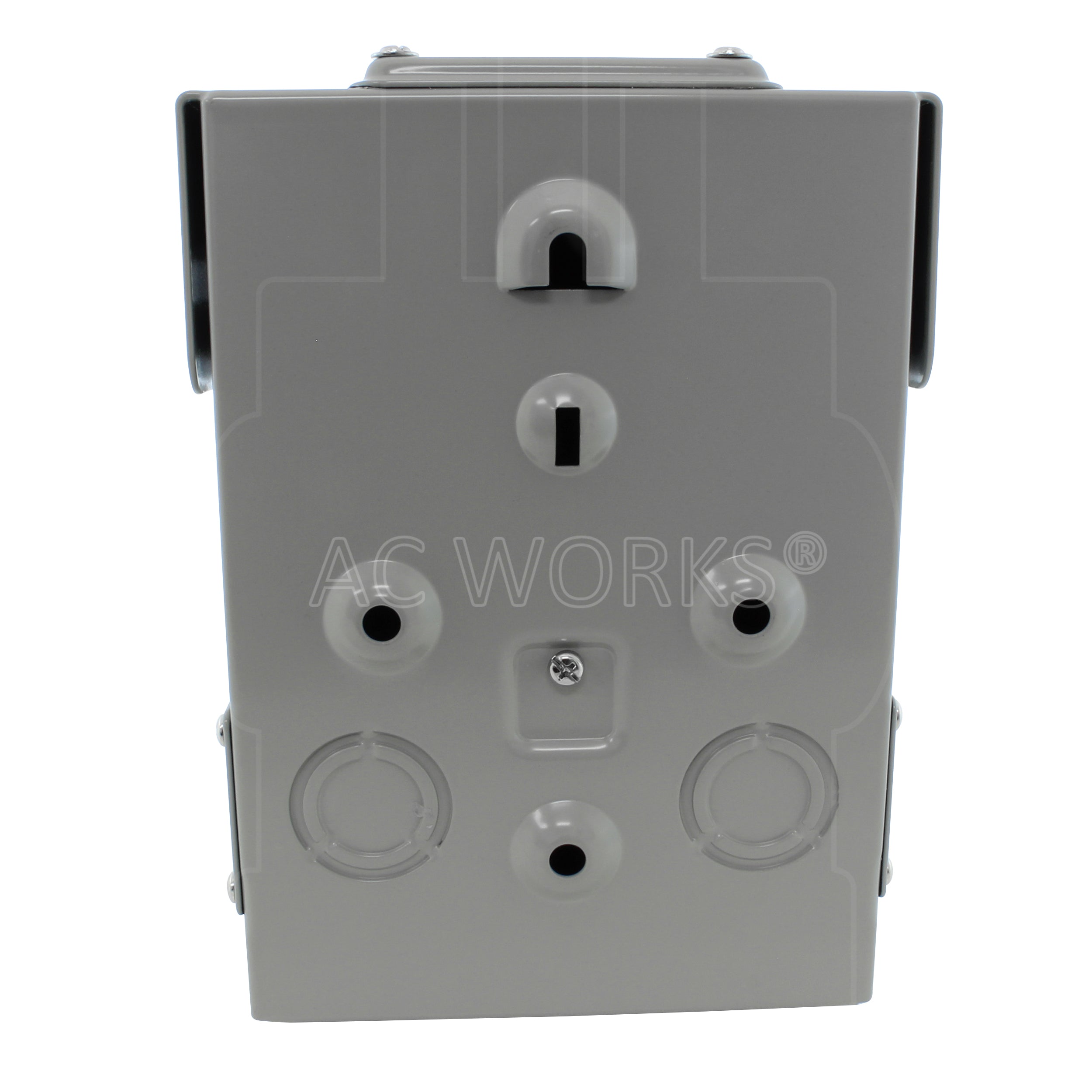 AC WORKS® [ASINSS2PBX] 50A Locking 4-Wire CS6375/ SS2-50 Heavy-Duty Transfer Switch Inlet Box