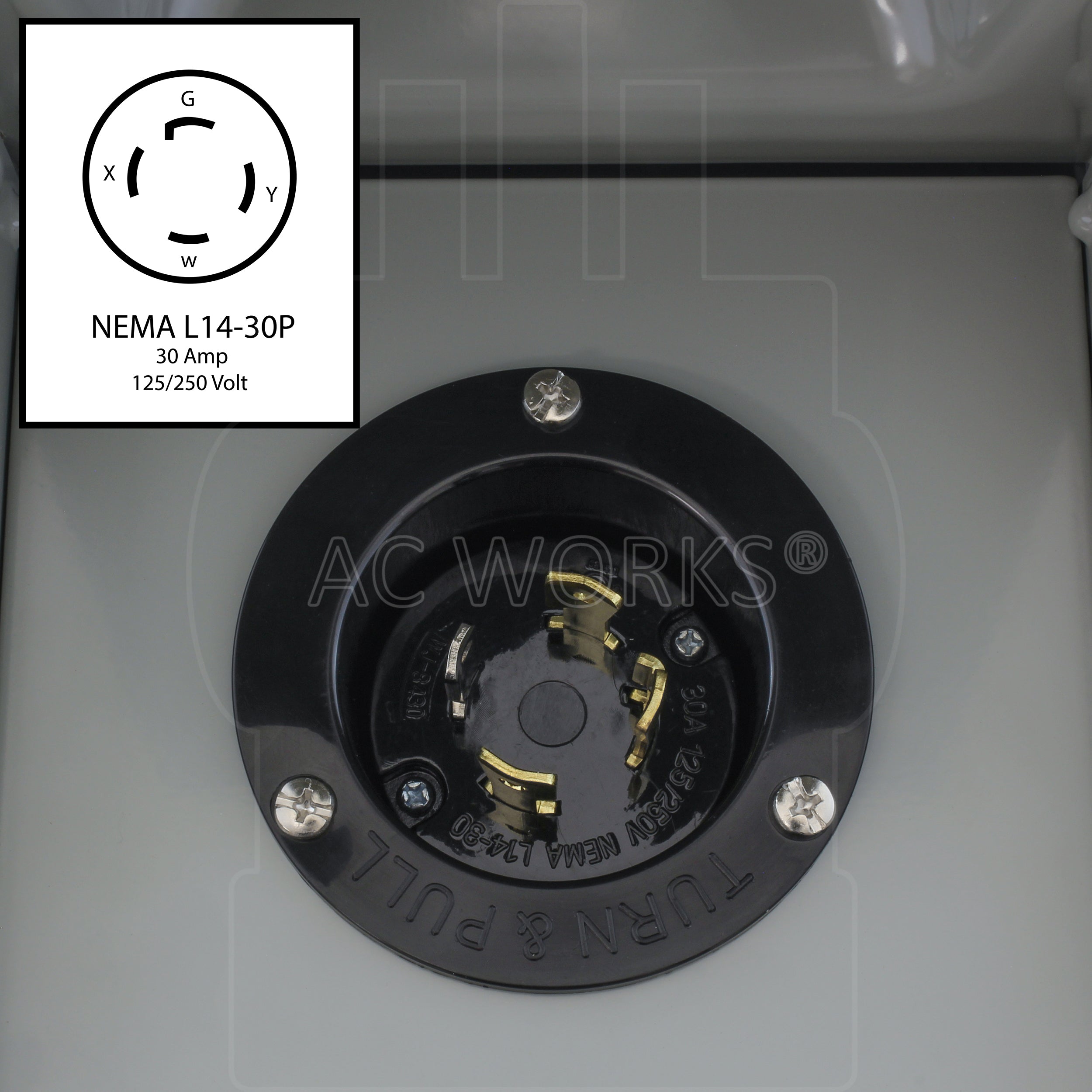 male inlet