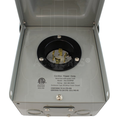 male inlet box