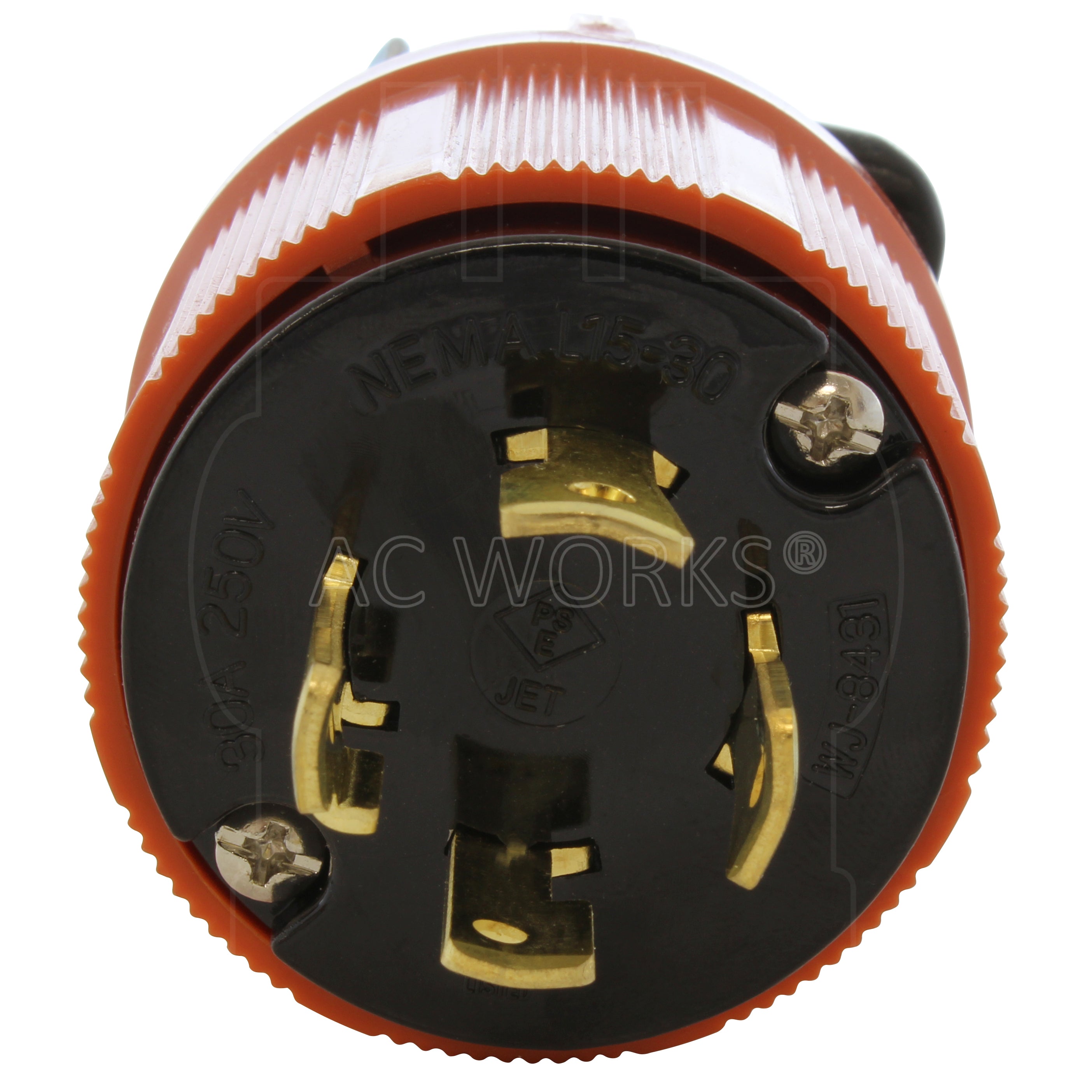 L15-30 30A 3-phase 250V male plug 