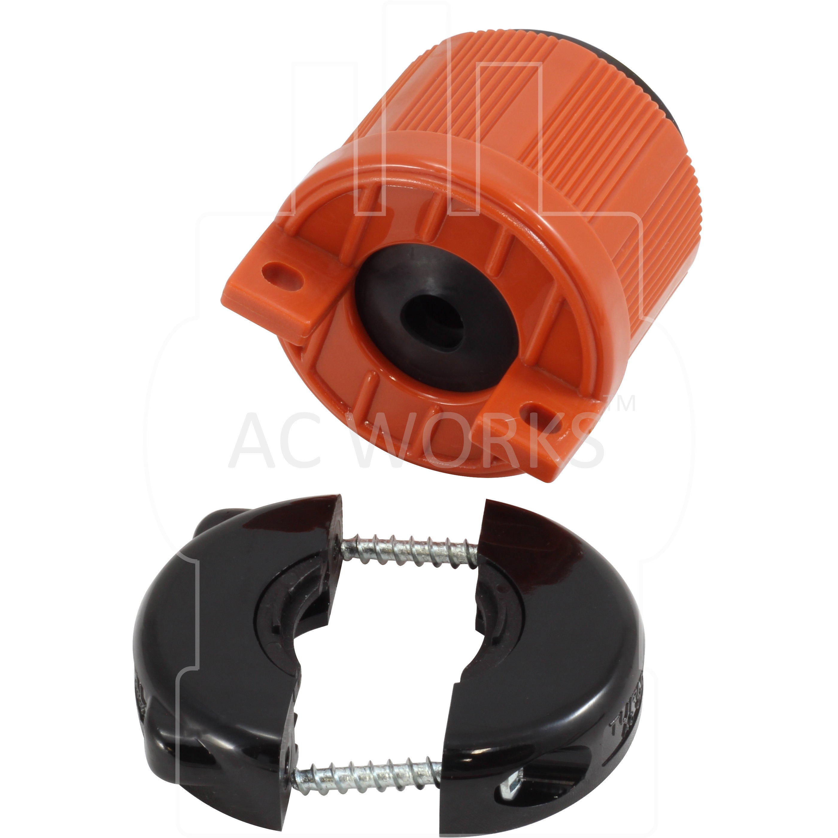 AC WORKS® [ASL2120R] NEMA L21-20R 20A 3-Phase 120/208V 3PY, 5-Wire Locking Female UL, C-UL Approval