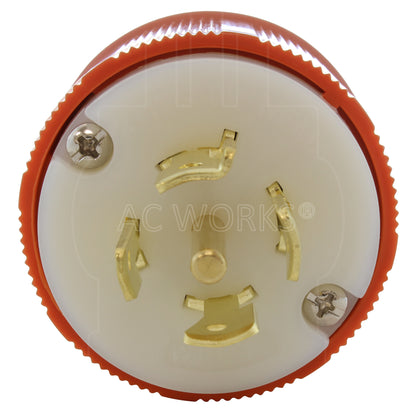 NEMA L22-20P, 20 Amp, 277/480 Volt, 5-prong Male Plug